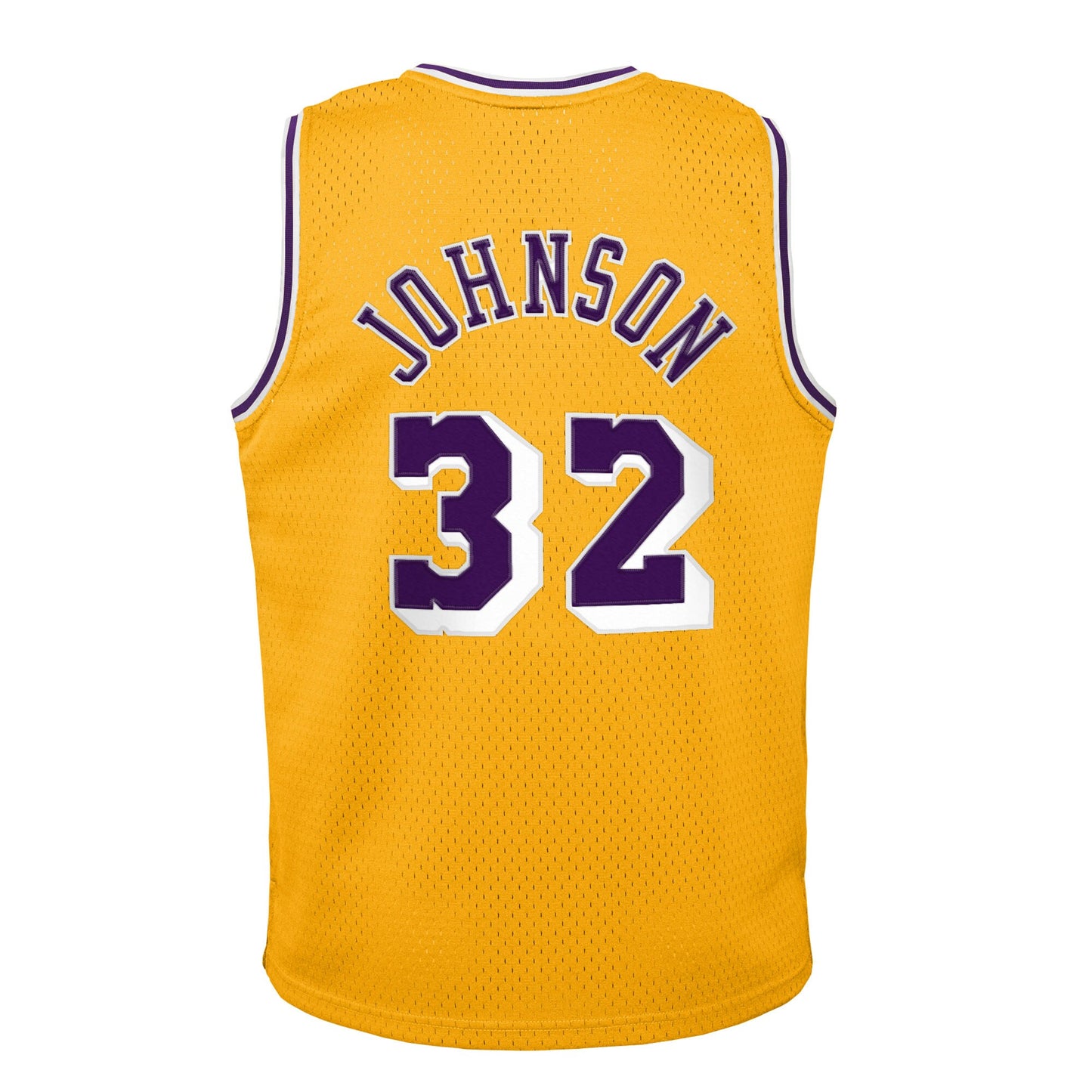 Toddler Los Angeles Lakers Magic Johnson Gold 1984/85 Swingman Jersey