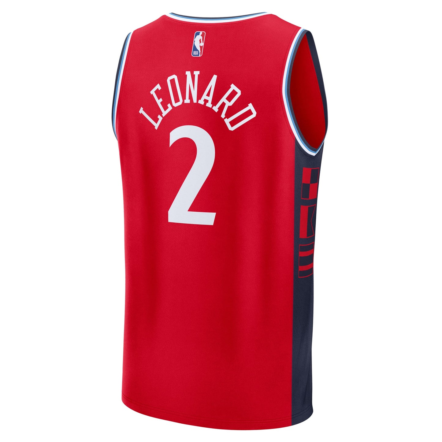 Men's LA Clippers Kawhi Leonard Fanatics Red Fast Break Replica Player Jersey - Statement Edition