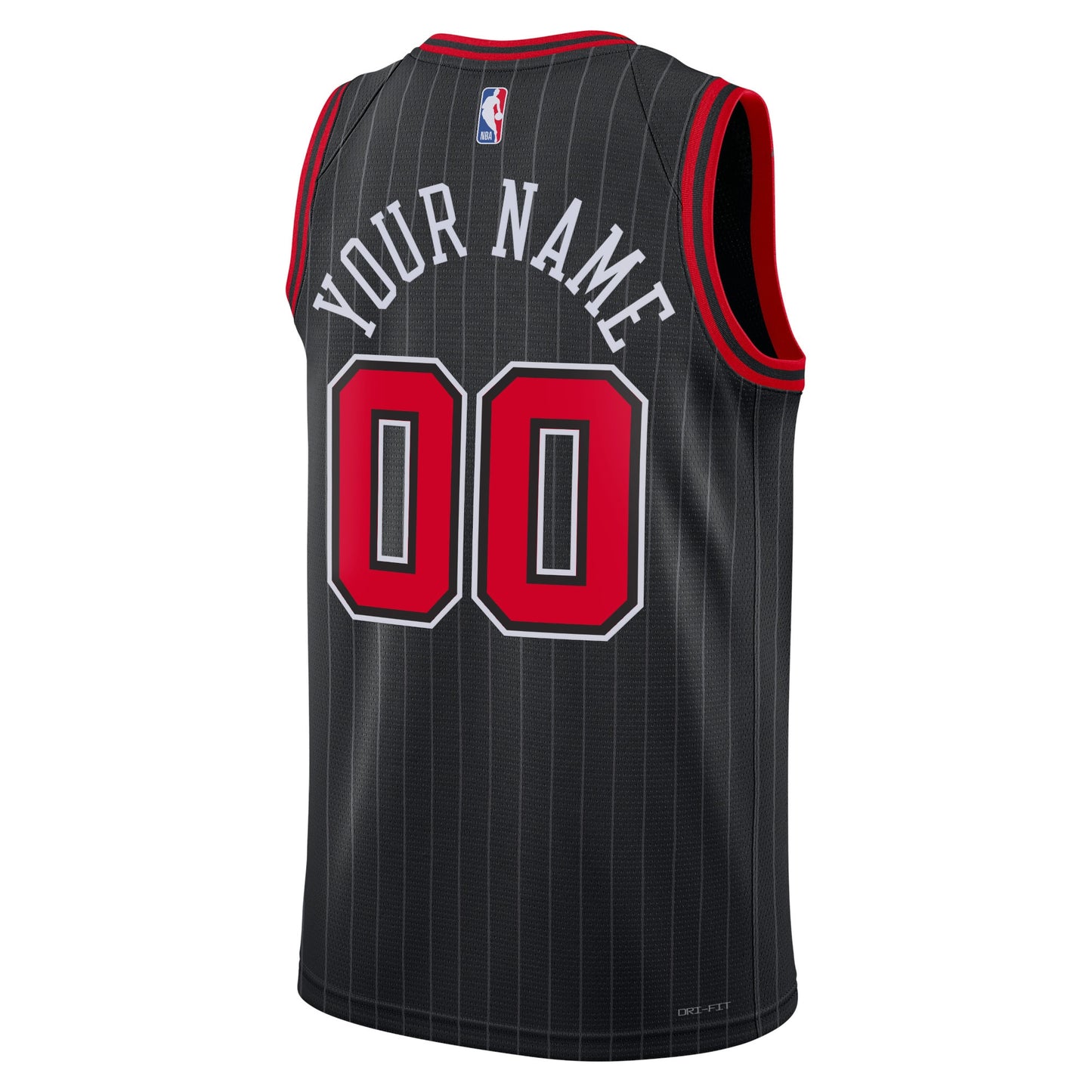 Unisex Chicago Bulls Jordan Brand Black 2022/23 Swingman Custom Jersey - Statement Edition
