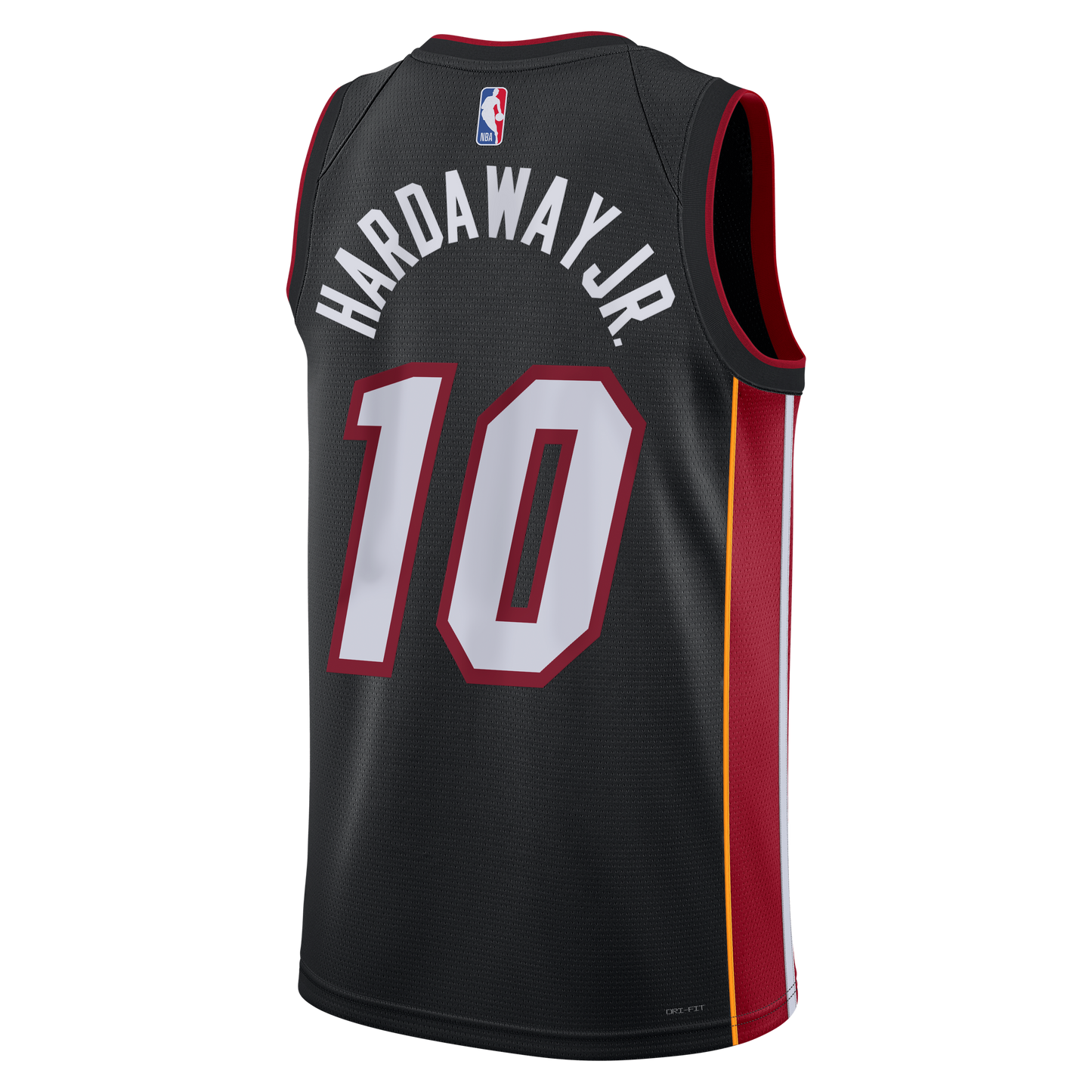 Unisex Miami Heat Tim Hardaway Jr. Nike Black Swingman Jersey - Icon Edition