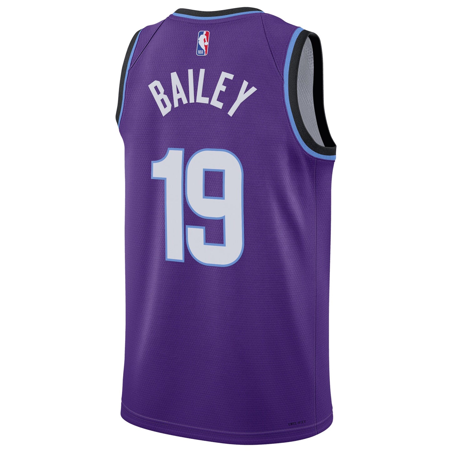 Unisex Utah Jazz Ace Bailey Nike Purple Swingman Jersey - Icon Edition