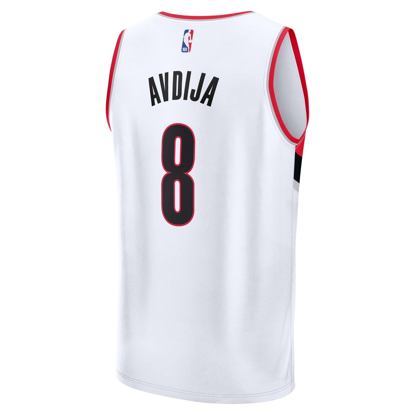 Men's Portland Trail Blazers Deni Avdija Fanatics White Fast Break Replica Player Jersey - Association Edition