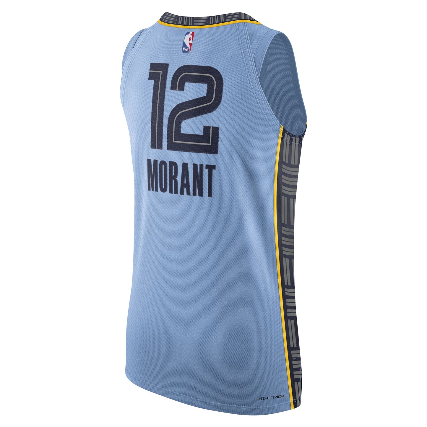 Men's Memphis Grizzlies Ja Morant Jordan Brand Light Blue Authentic Player Jersey - Statement Edition
