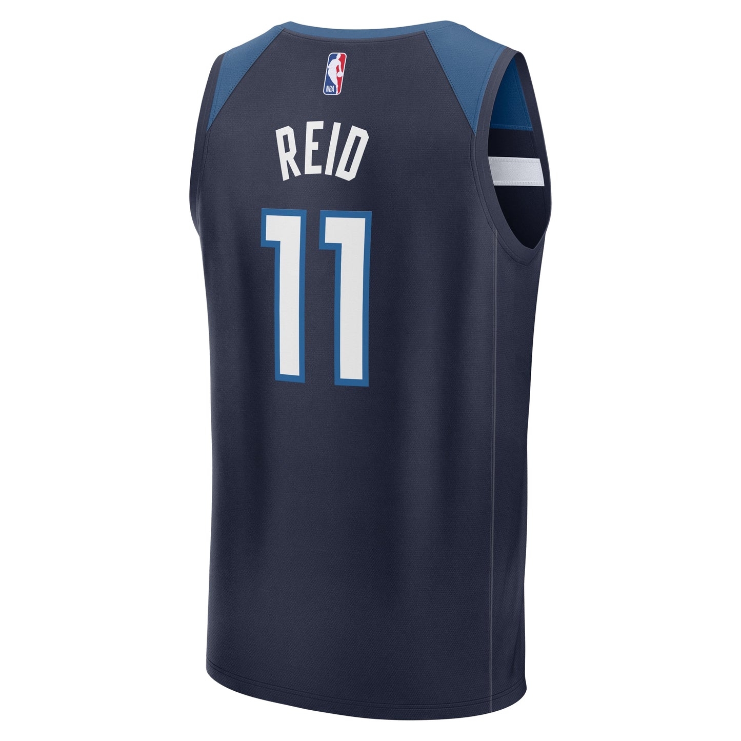 Youth Minnesota Timberwolves Naz Reid Fanatics Navy Fast Break Replica Player Jersey - Icon Edition