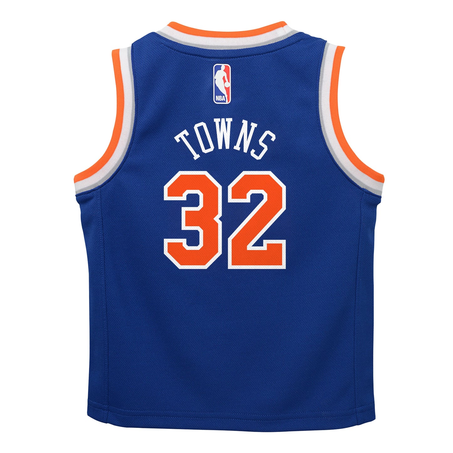Preschool New York Knicks Karl-Anthony Towns Nike Blue Replica Swingman Jersey - Icon Edition