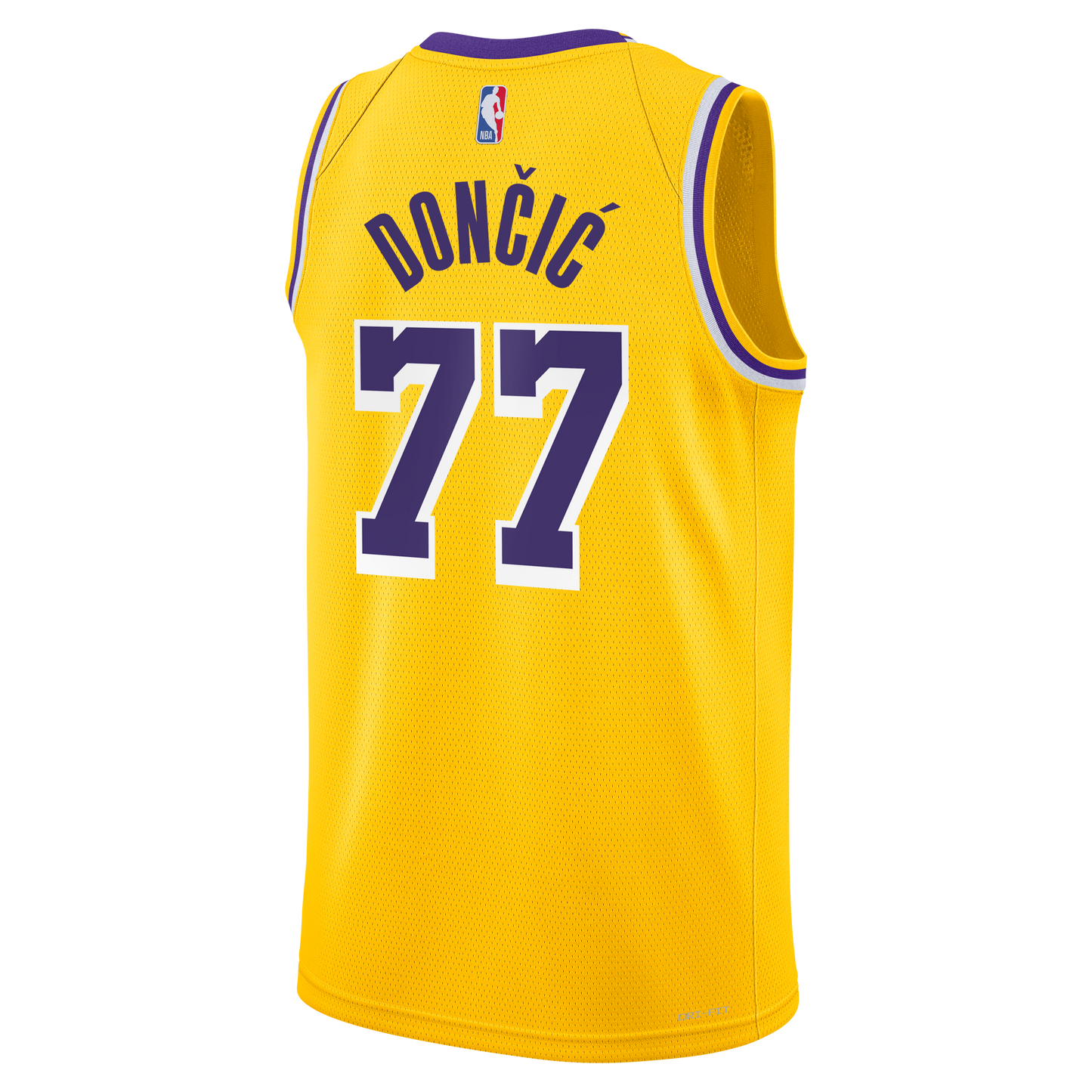 Youth Los Angeles Lakers Luka Dončić Nike Gold Swingman Jersey - Icon Edition