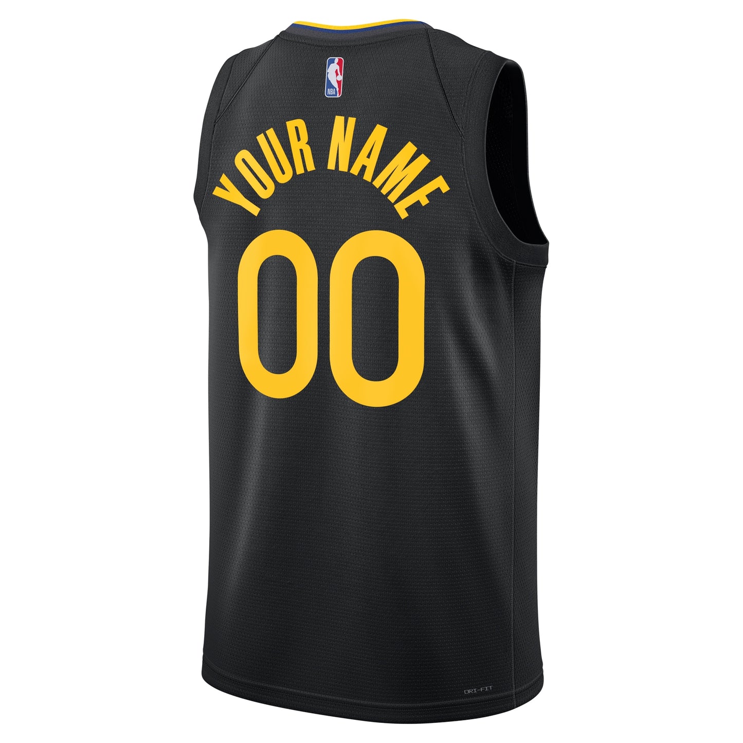 Unisex Golden State Warriors Jordan Brand Black 2024/25 Custom Swingman Jersey - Statement Edition