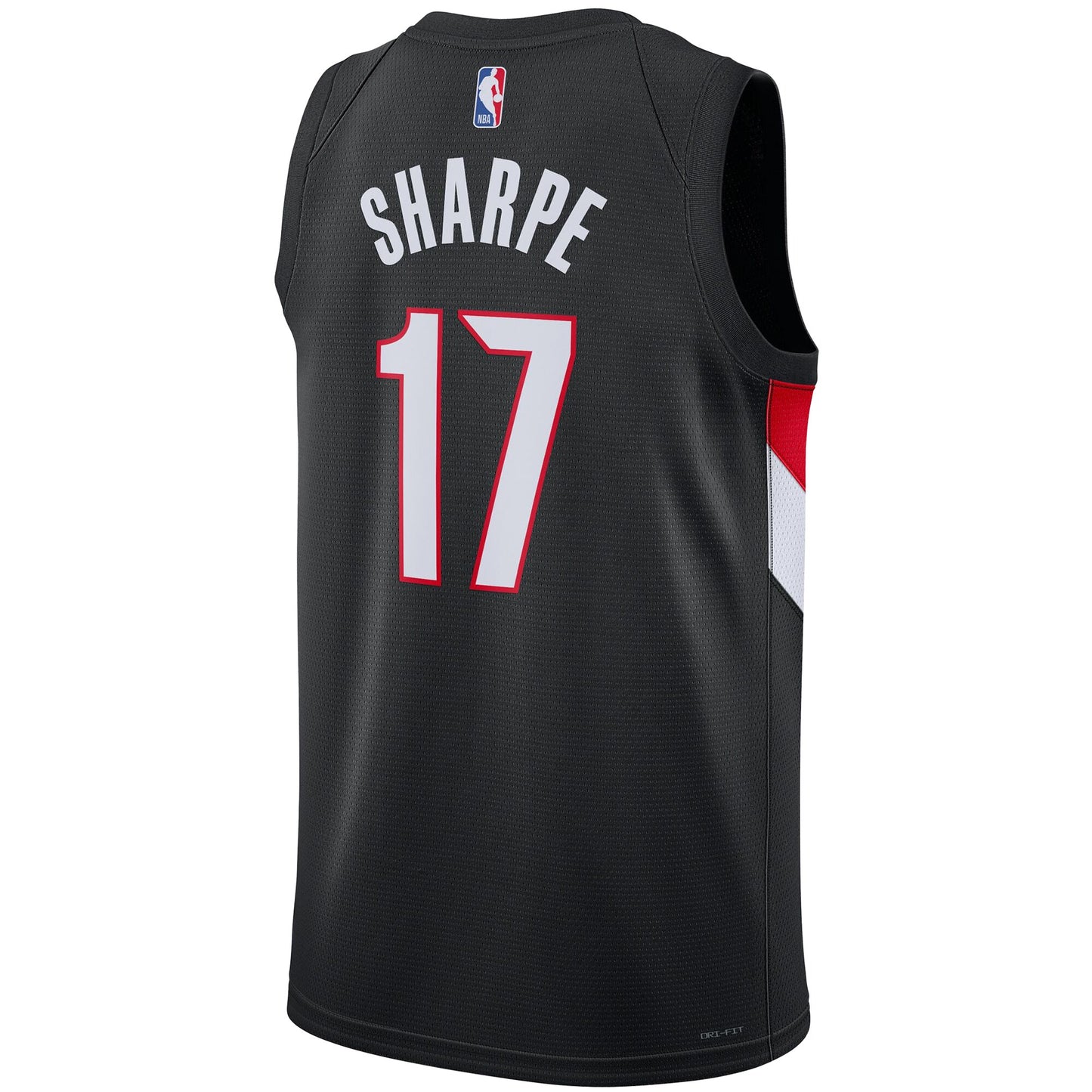 Unisex Portland Trail Blazers Shaedon Sharpe Nike Black Swingman Jersey - Icon Edition