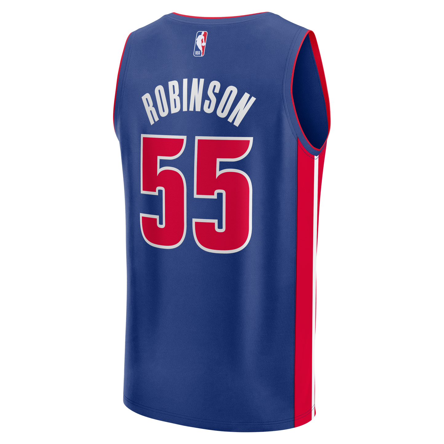 Men's Detroit Pistons Duncan Robinson Fanatics Blue Fast Break Jersey - Icon Edition