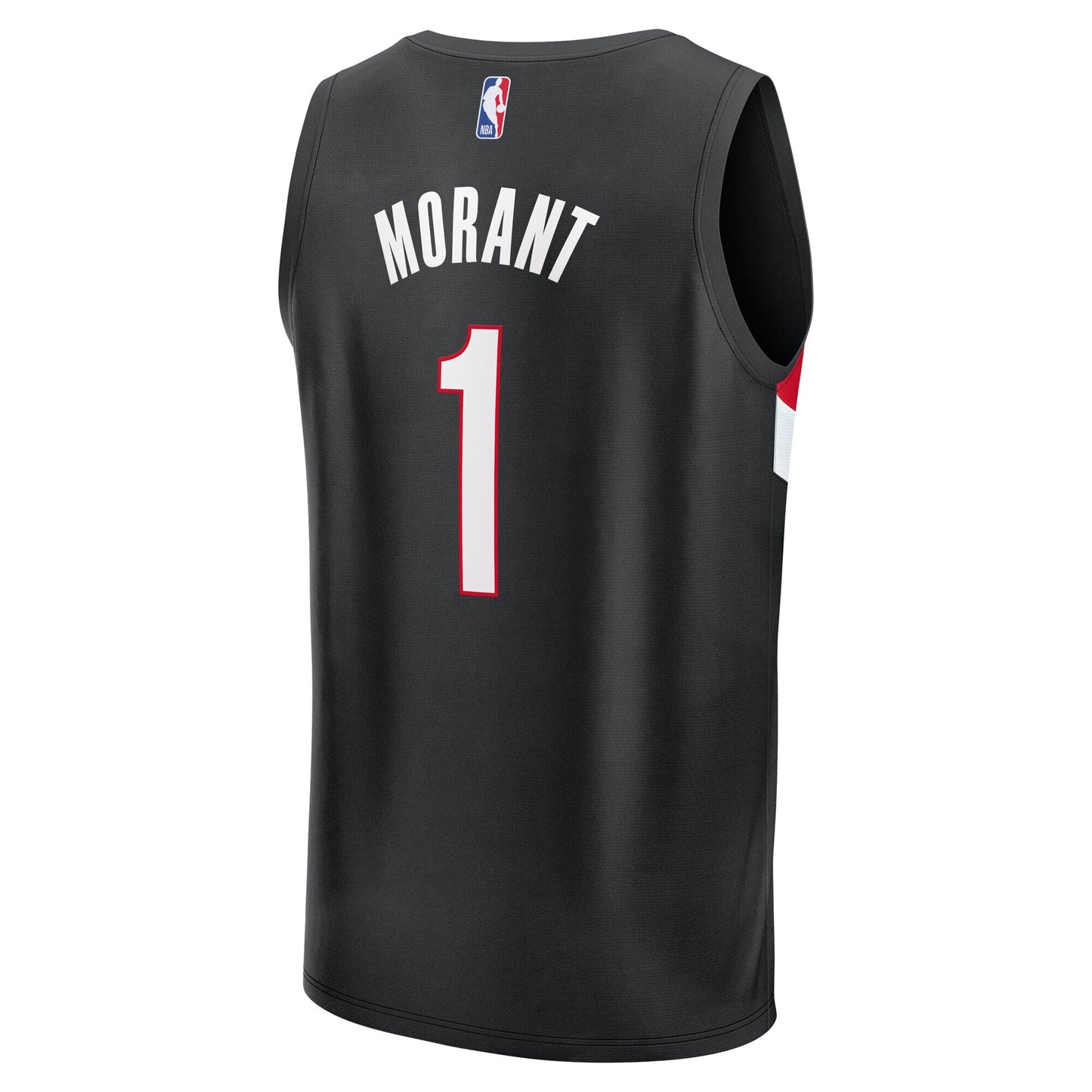 Youth Portland Trail Blazers Ja Morant Fanatics Black Fast Break Replica Jersey - Icon Edition