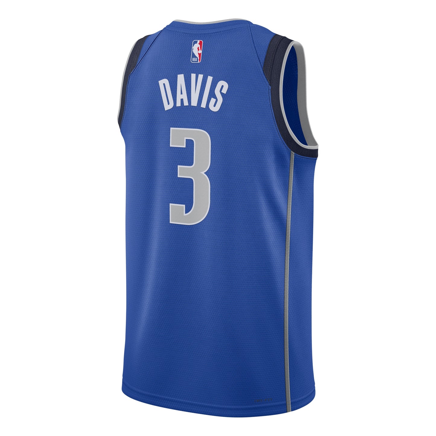 Unisex Dallas Mavericks Anthony Davis Nike Blue Swingman Player Jersey - Icon Edition