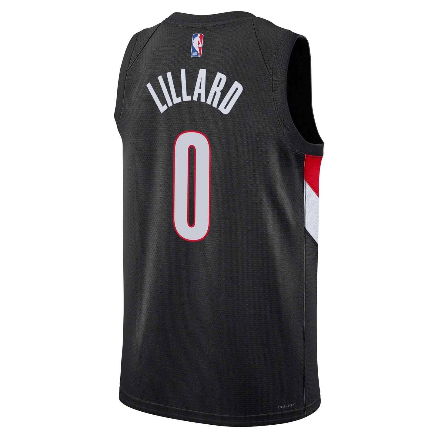 Unisex Portland Trail Blazers Damian Lillard Nike Black Swingman Jersey - Icon Edition