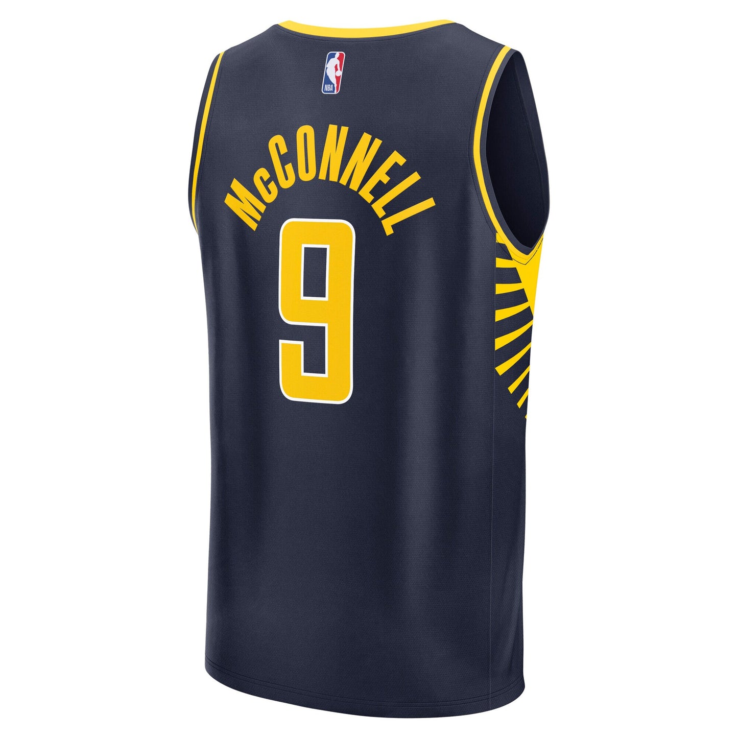 Men's Indiana Pacers T.J. McConnell Fanatics Navy Fast Break Replica Jersey - Icon Edition
