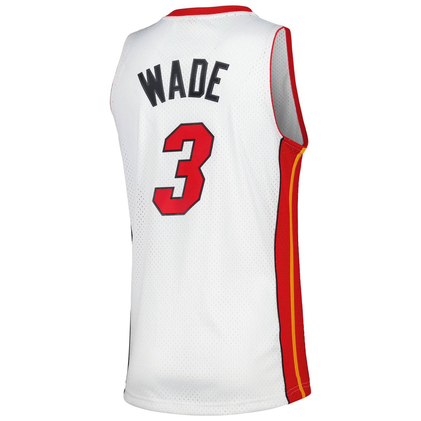 Men's Miami Heat Dwyane Wade Mitchell & Ness White 2005/06 Hardwood Classics Swingman Jersey