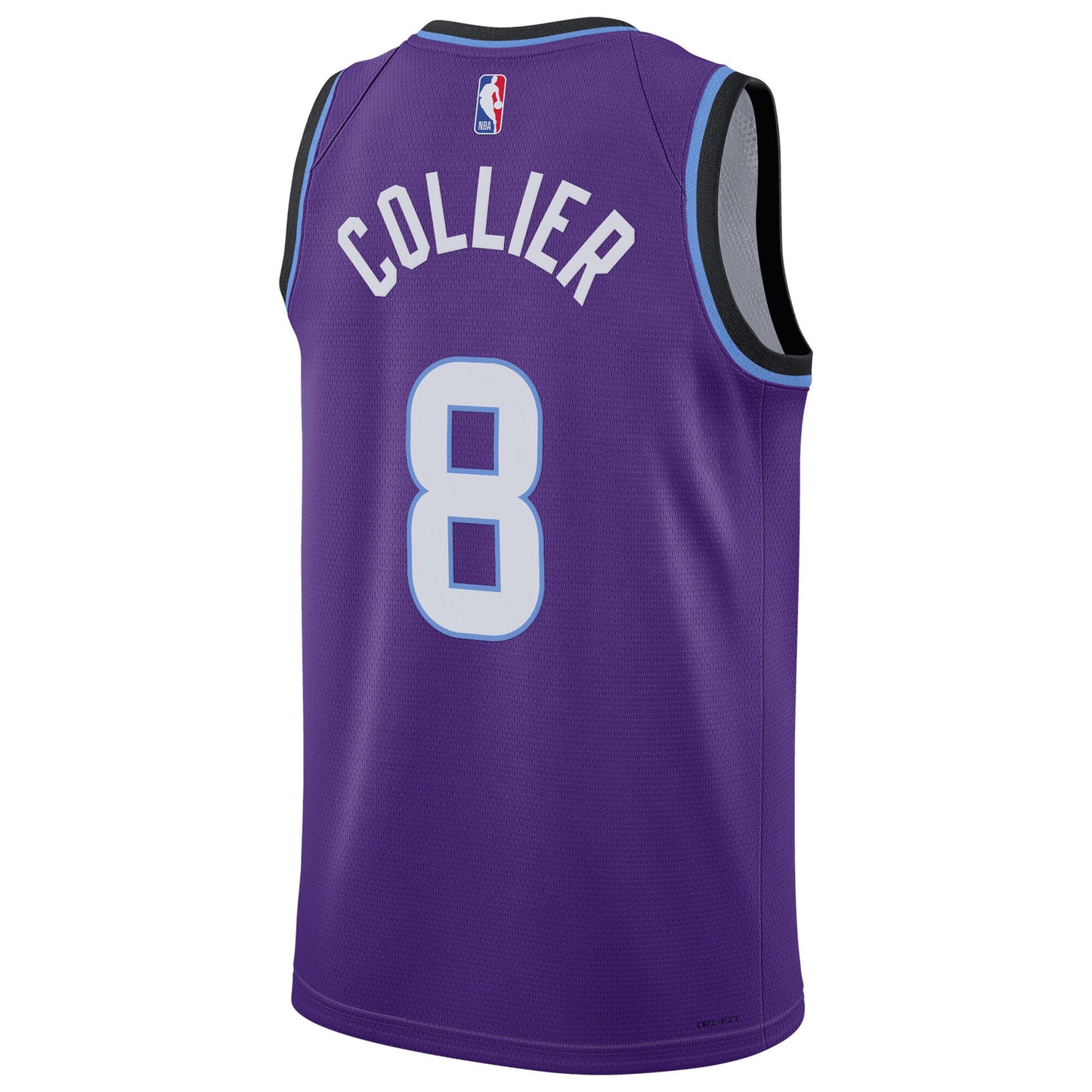 Unisex Utah Jazz Isaiah Collier Nike Purple Swingman Jersey - Icon Edition
