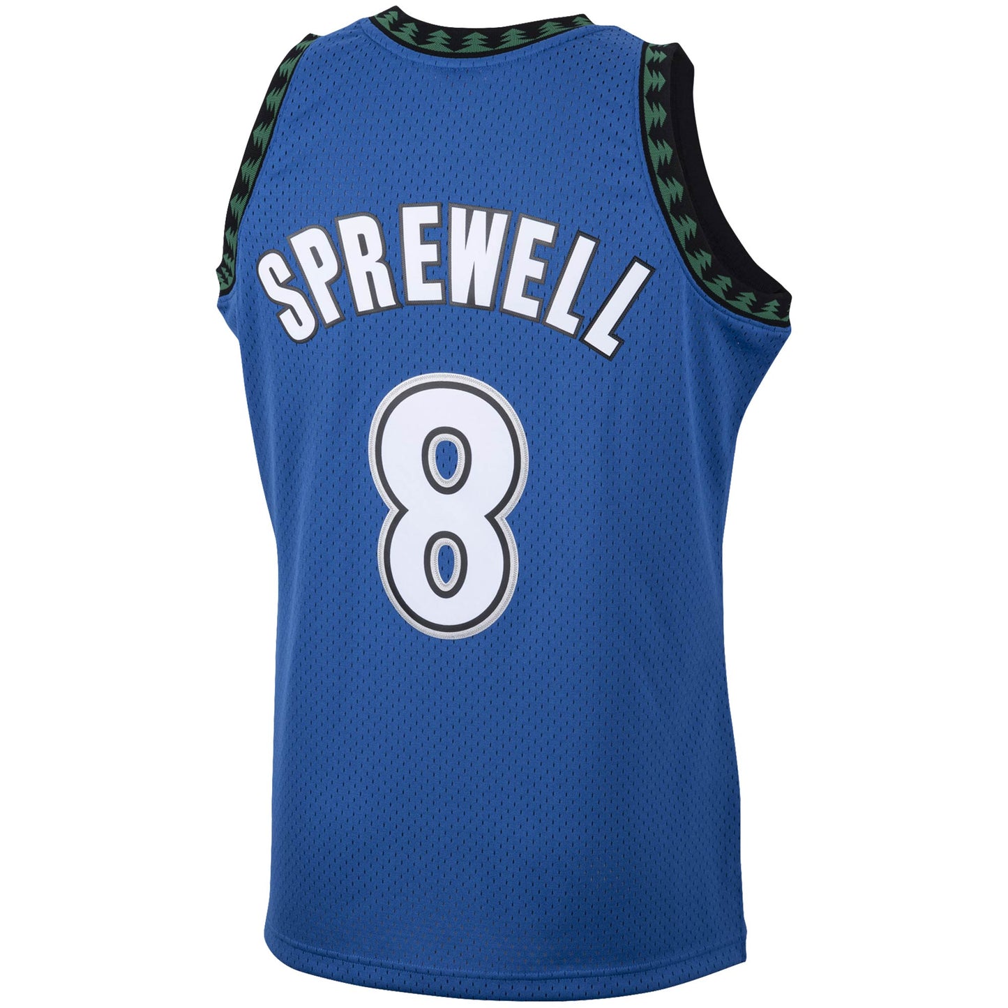 Men's Minnesota Timberwolves Latrell Sprewell Mitchell & Ness Blue 2003/04 Hardwood Classics Swingman Jersey