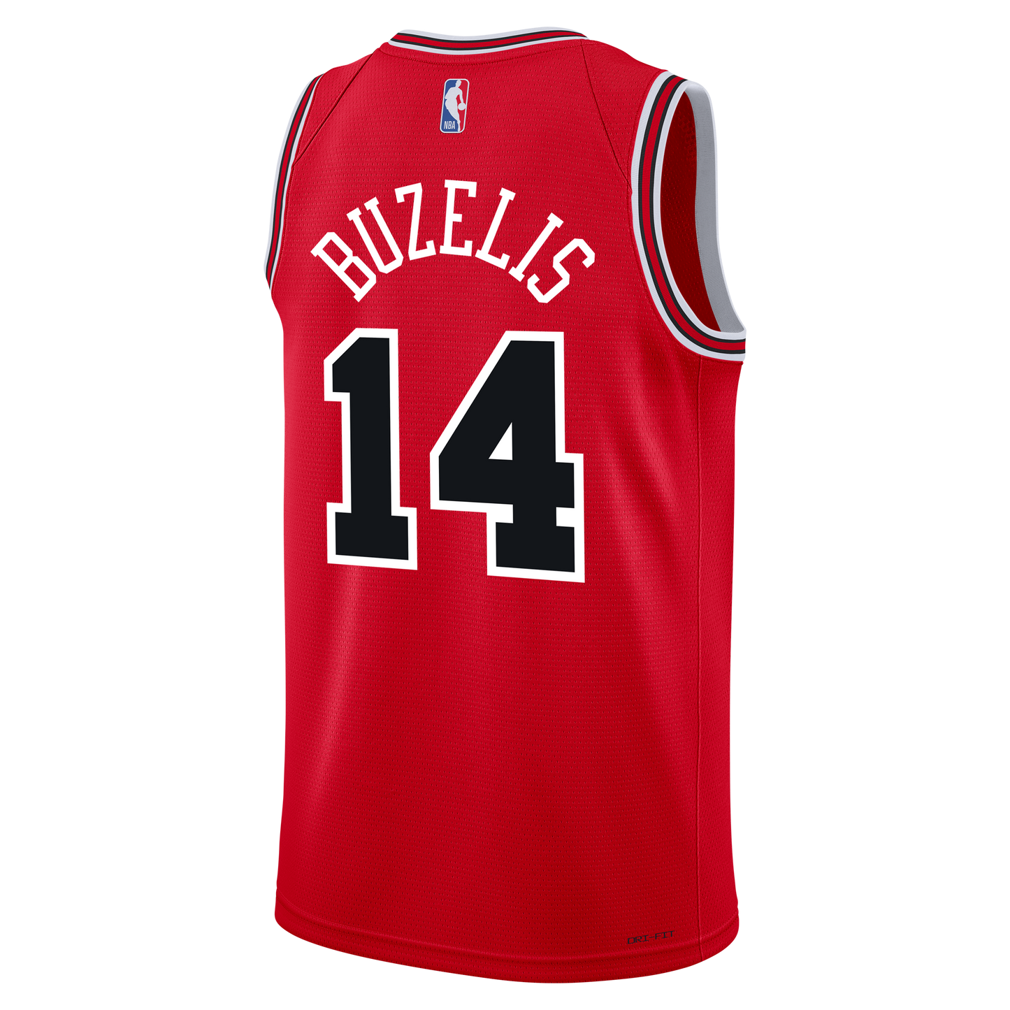 Youth Chicago Bulls Matas Buzelis Nike Red Swingman Jersey - Icon Edition