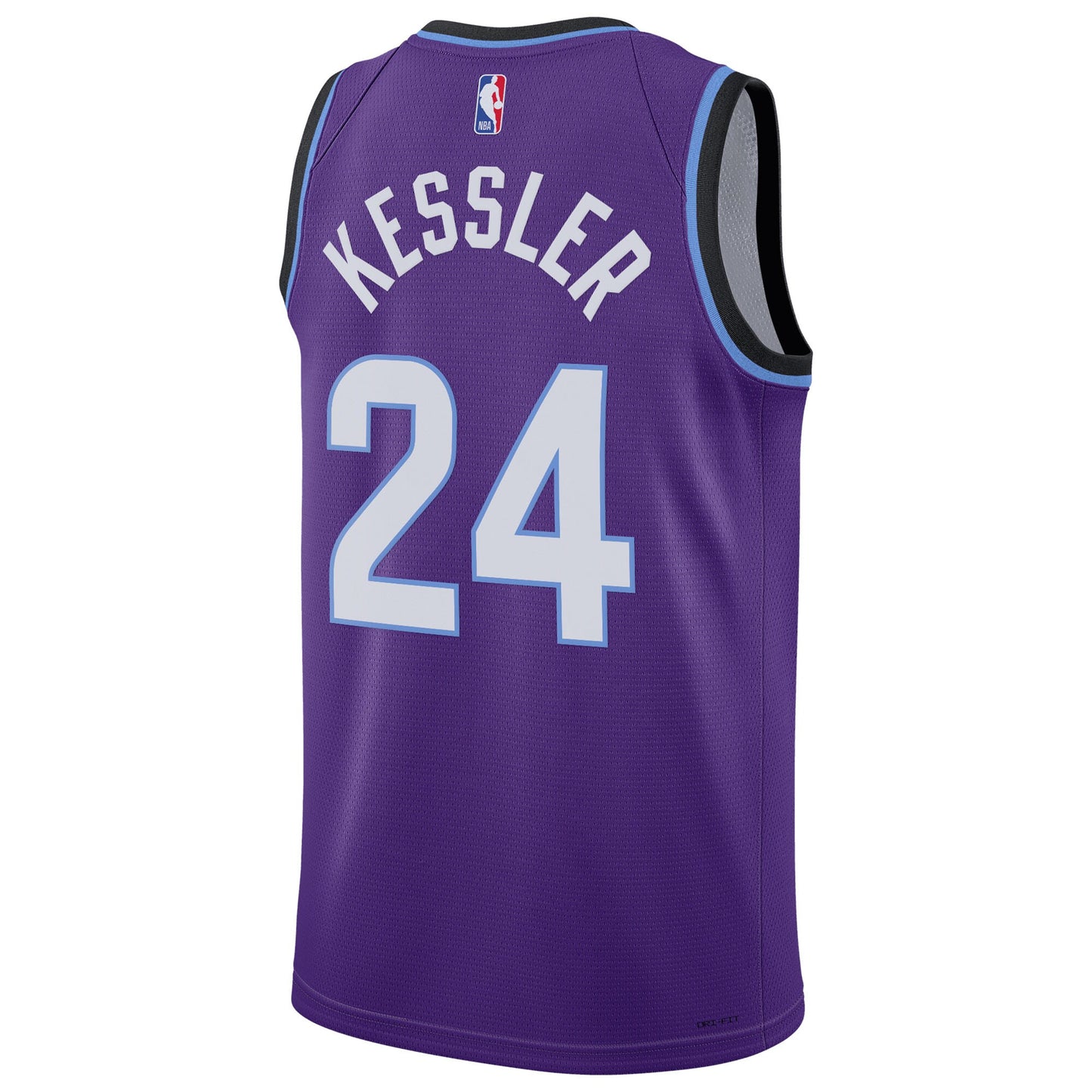 Unisex Utah Jazz Walker Kessler Nike Purple Swingman Jersey - Icon Edition