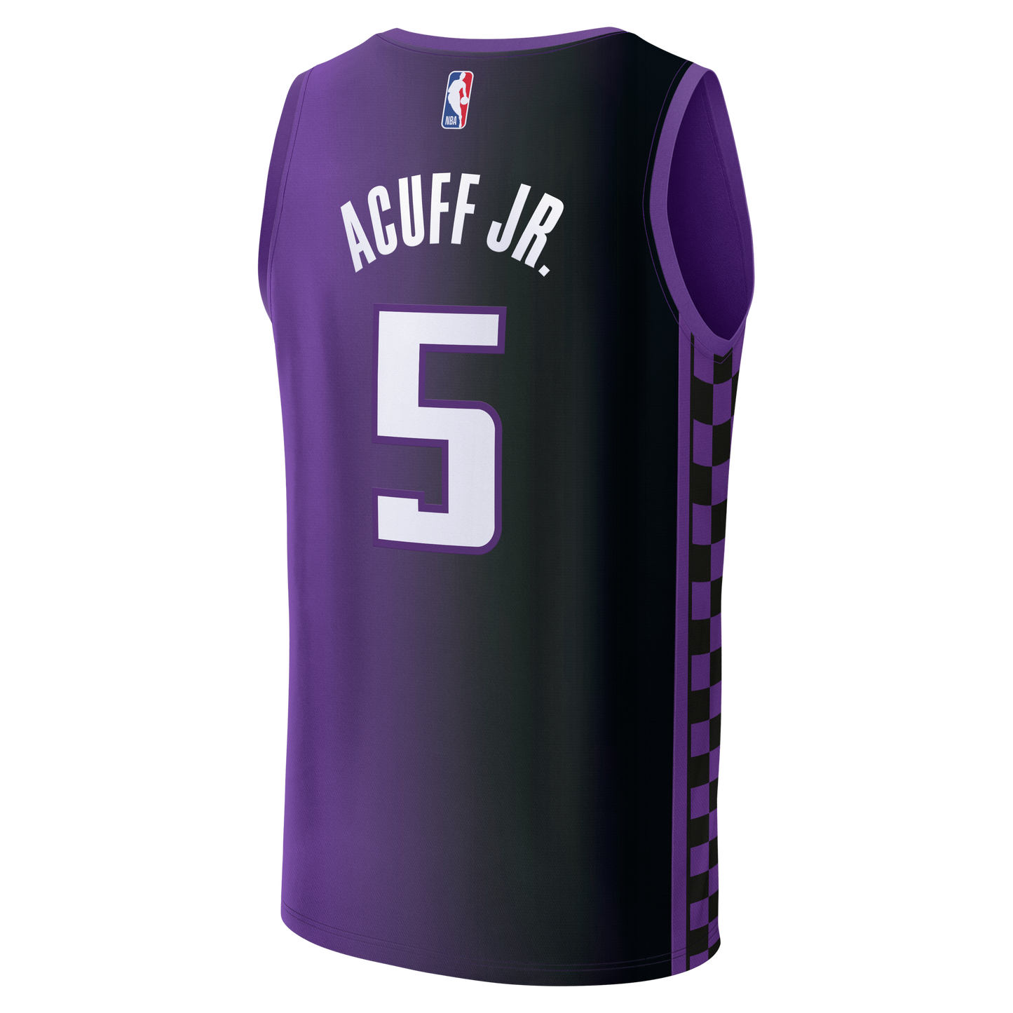 Youth Sacramento Kings Darius Acuff Jr. Fanatics Purple Fast Break Replica Jersey - Statement Edition