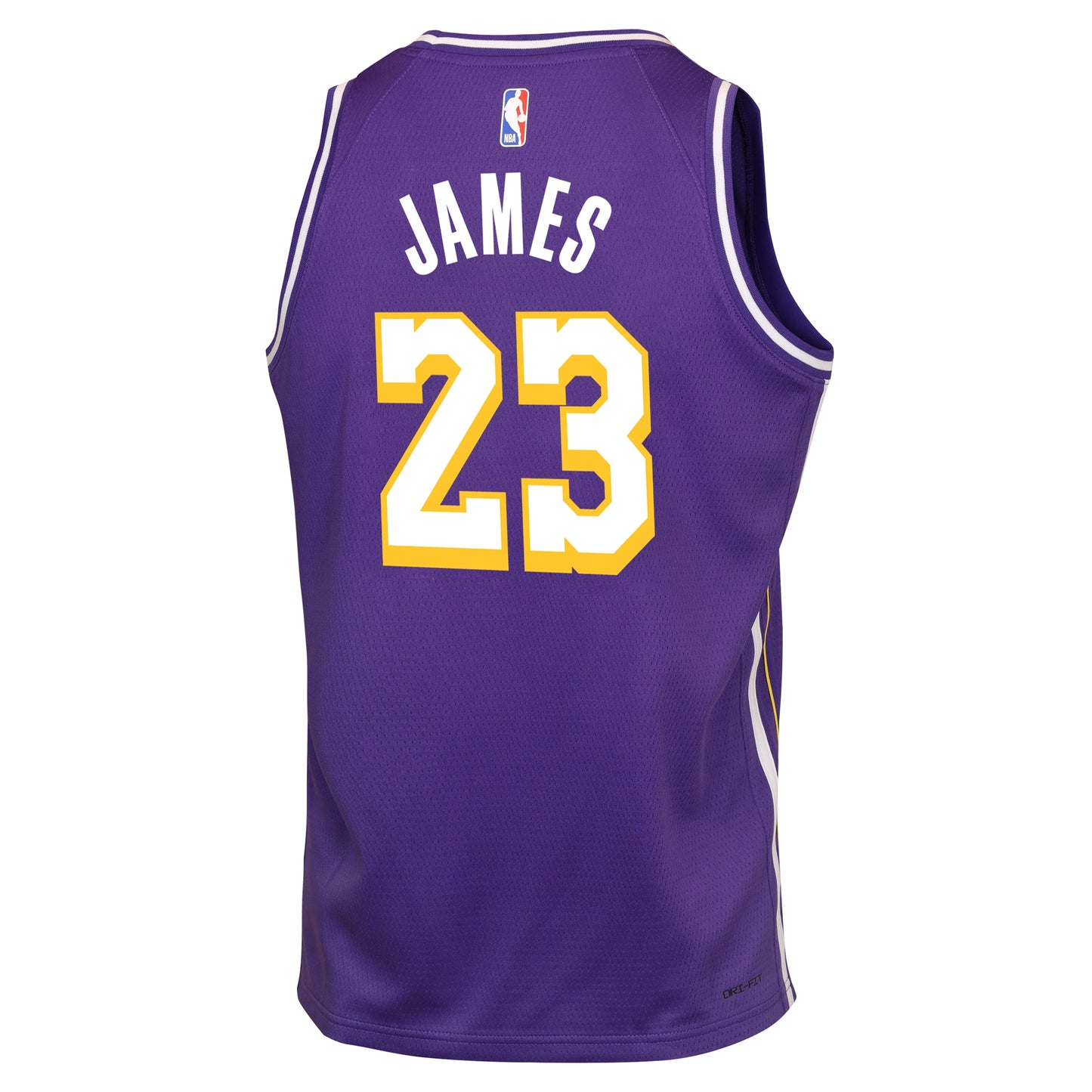 Youth Los Angeles Lakers LeBron James Jordan Brand Purple Swingman Jersey - Statement Edition