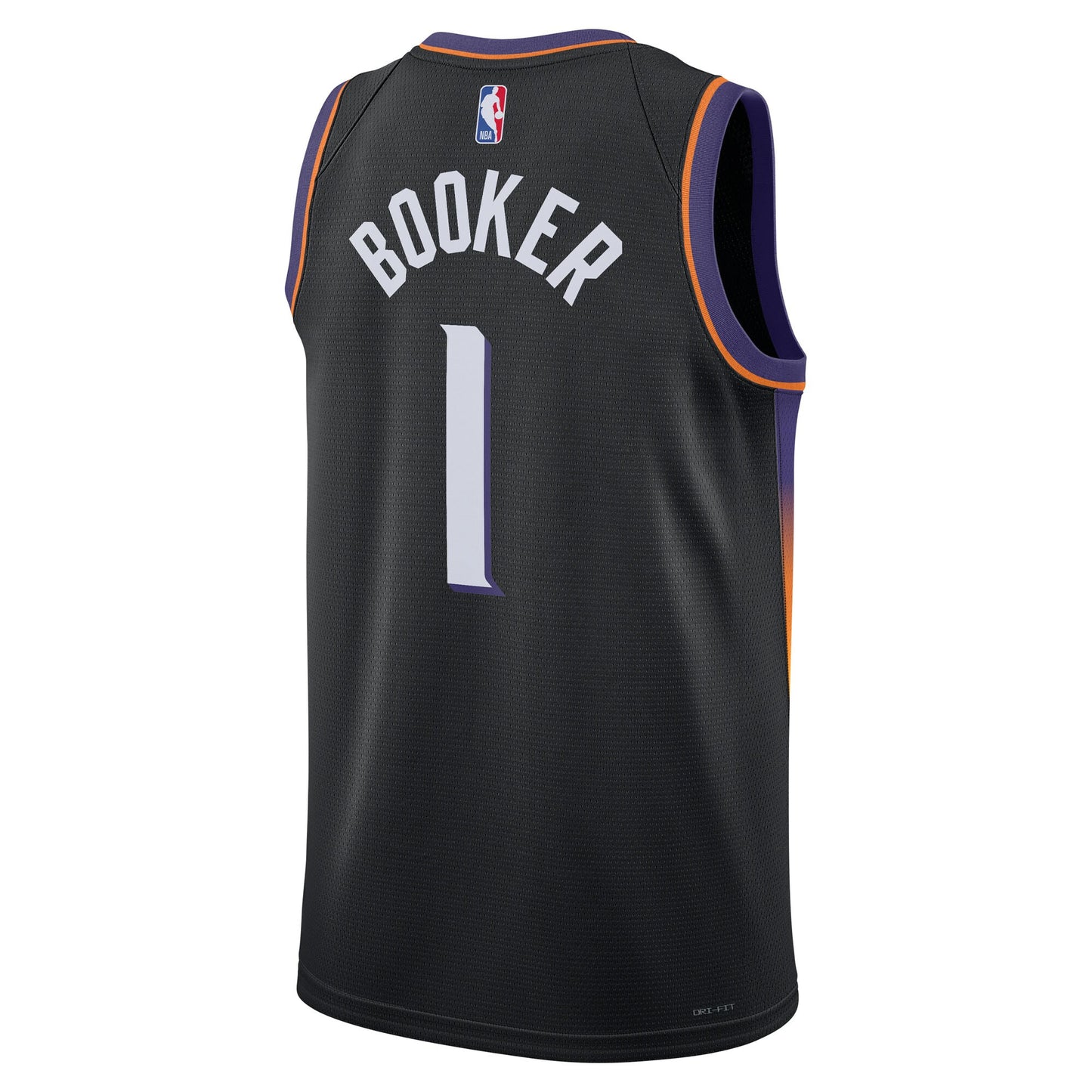 Unisex Phoenix Suns Devin Booker Jordan Brand Black Swingman Jersey - Statement Edition