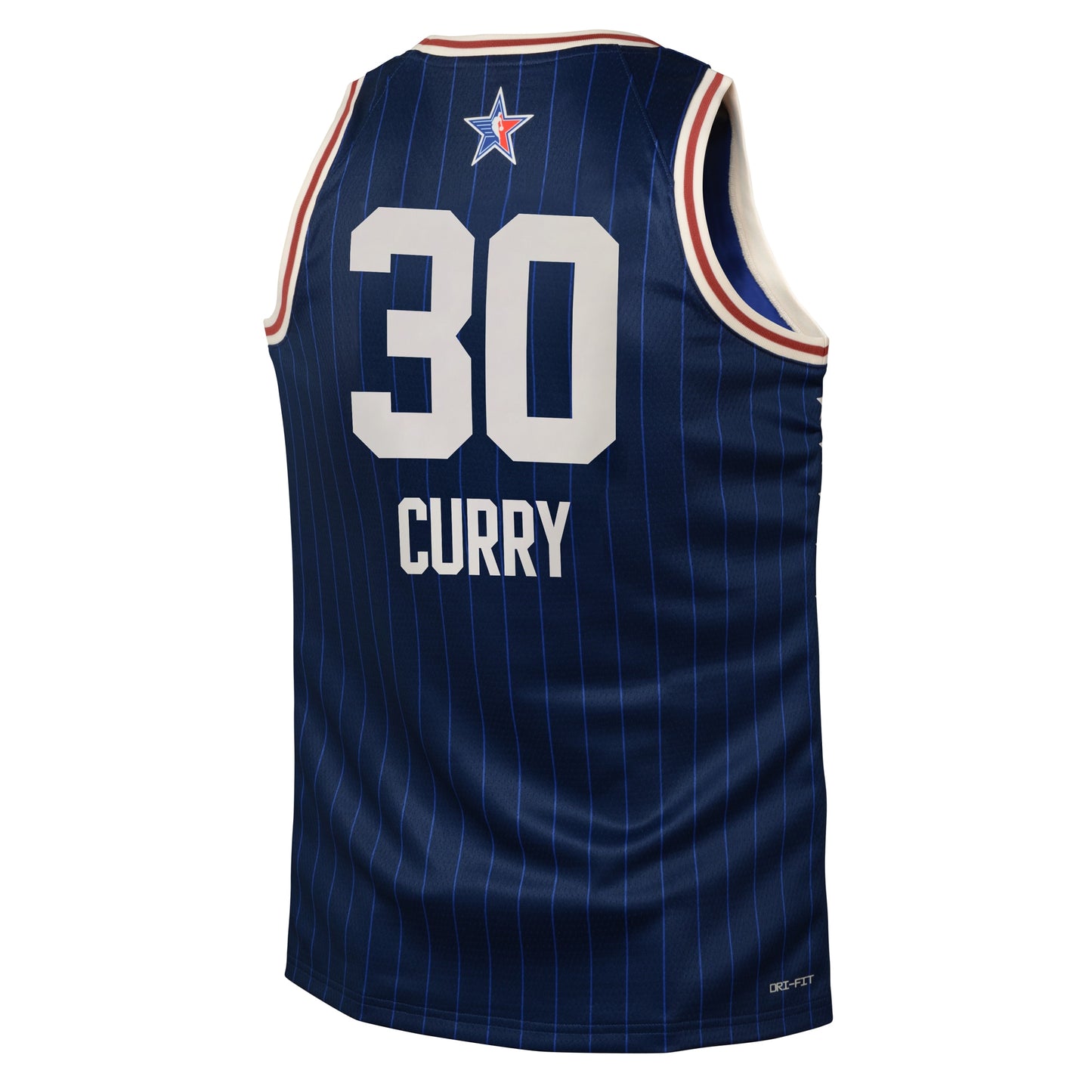 Youth Stephen Curry Jordan Brand Navy 2024 NBA All-Star Game Swingman Jersey