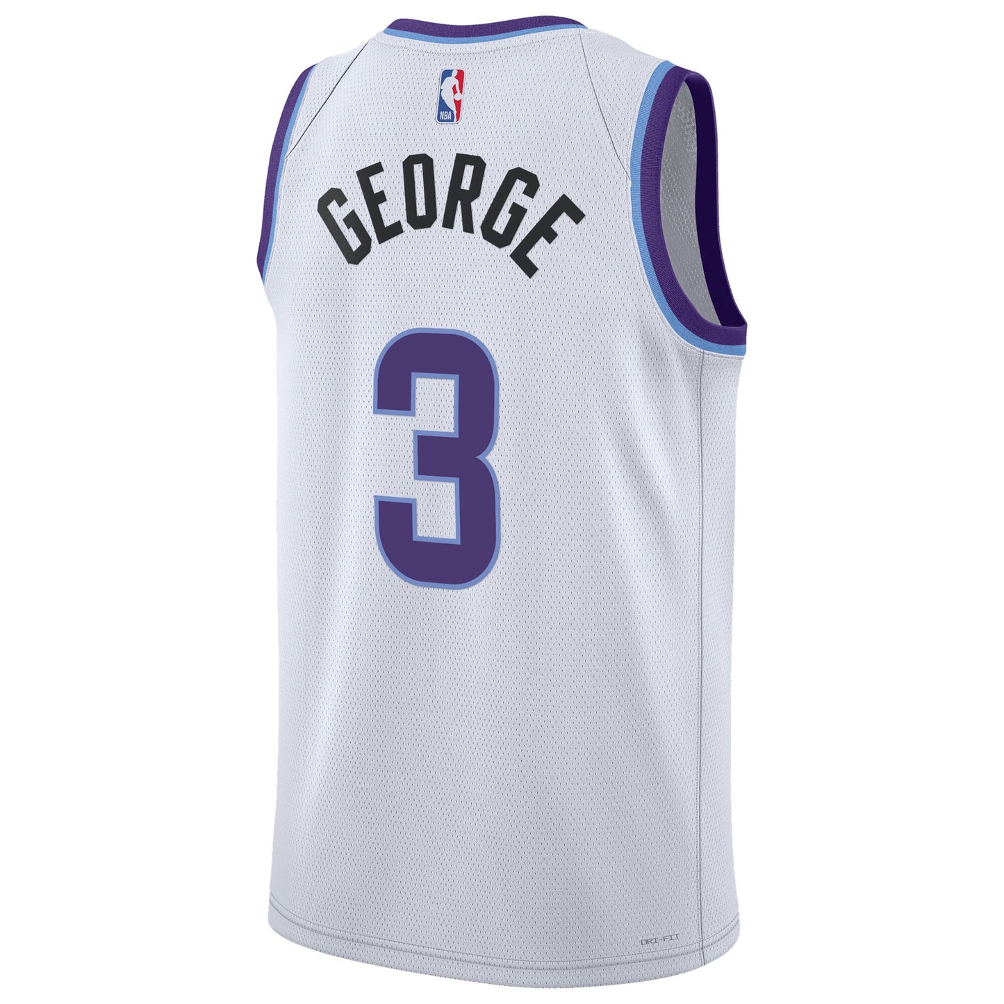 Unisex Utah Jazz Keyonte George Nike White Swingman Jersey - Association Edition