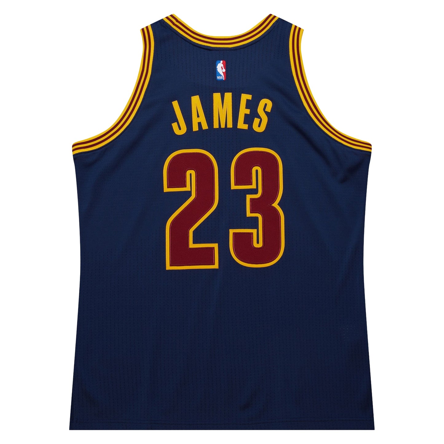 Men's Cleveland Cavaliers LeBron James Mitchell & Ness Navy Big & Tall 2015/16 Swingman Jersey