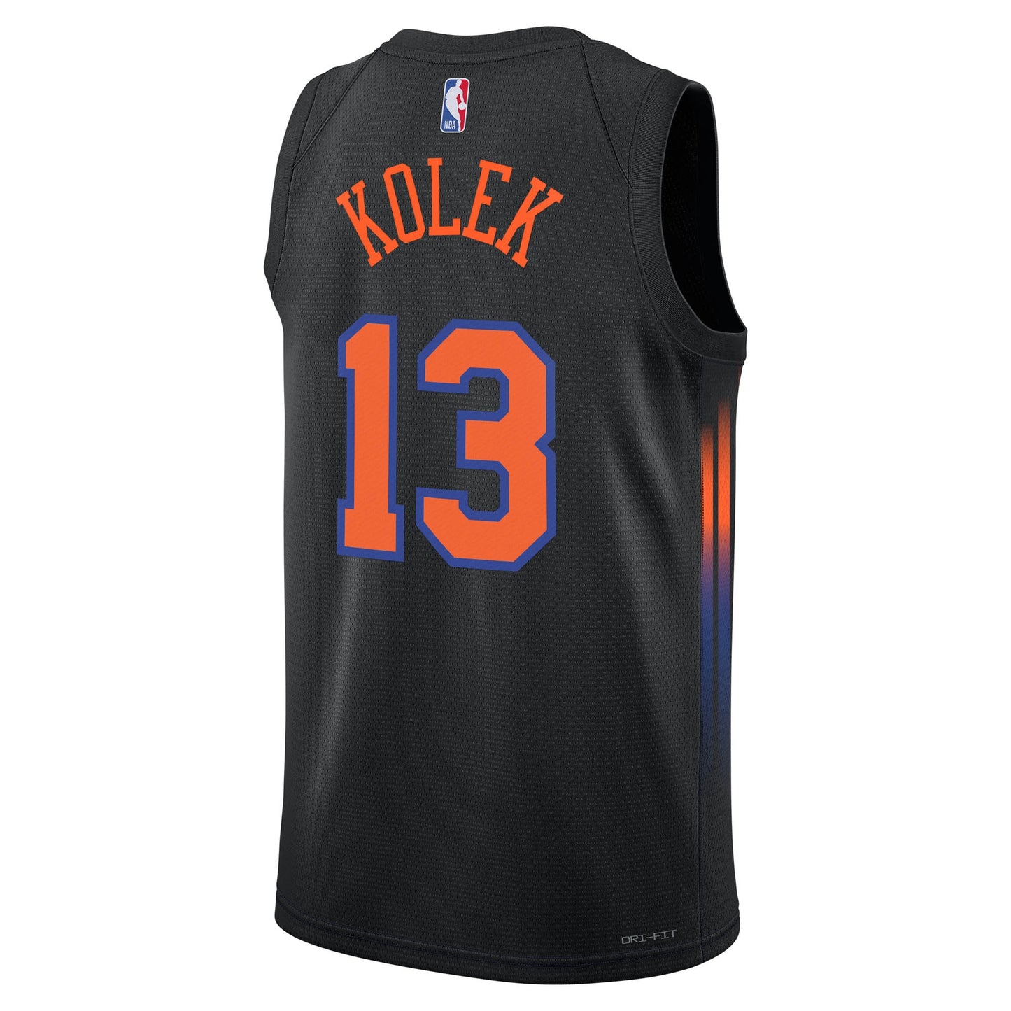 Unisex New York Knicks Tyler Kolek Jordan Brand Black Swingman Jersey - Statement Edition