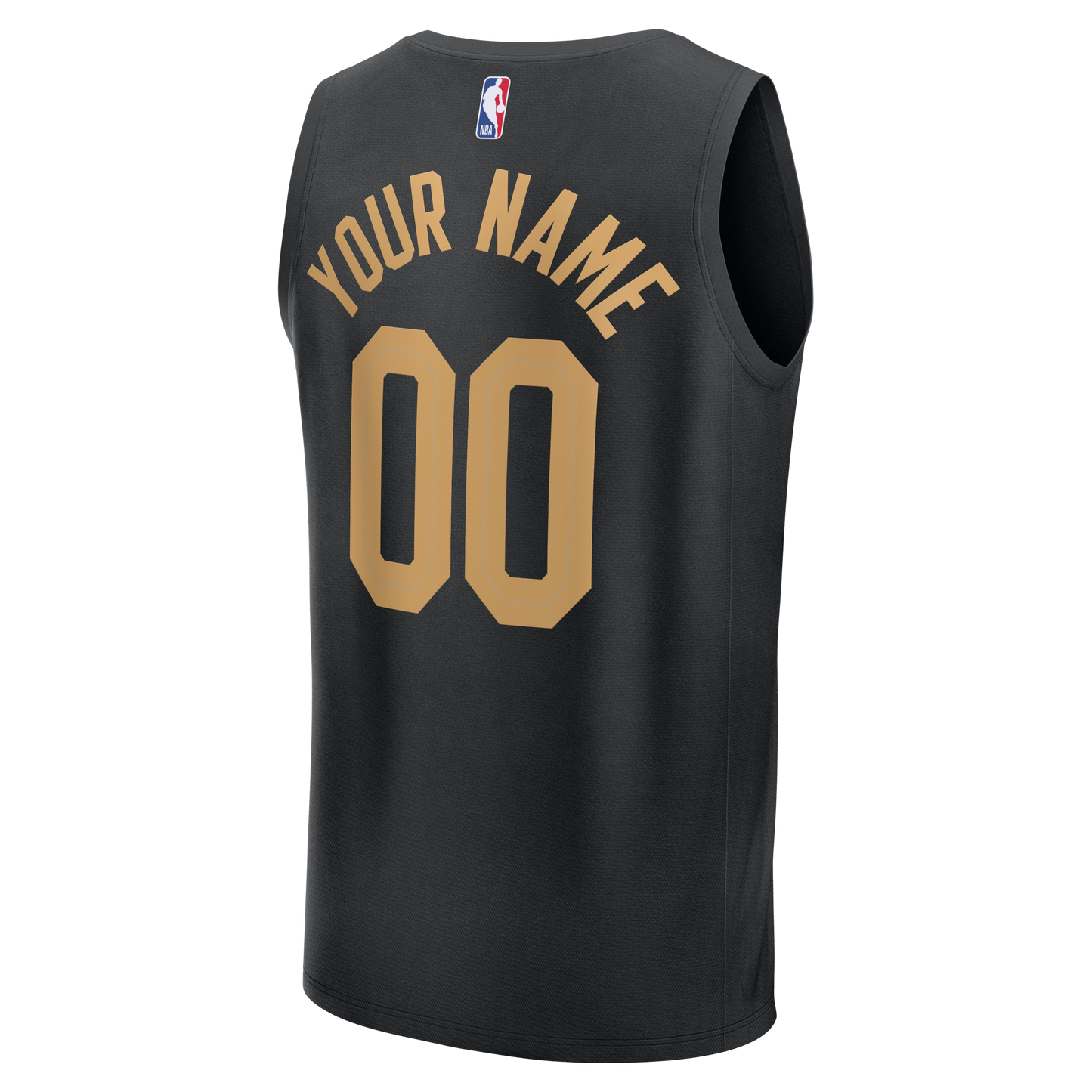 Youth Cleveland Cavaliers Fanatics Black Fast Break Custom Jersey - Statement Edition