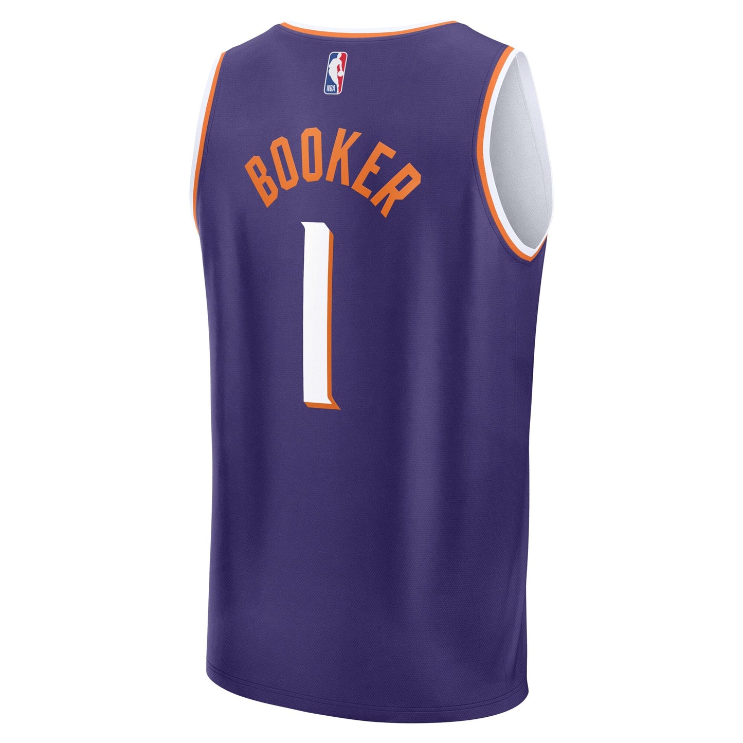 Men's Phoenix Suns Devin Booker Fanatics Purple Big & Tall Fast Break Jersey - Icon Edition