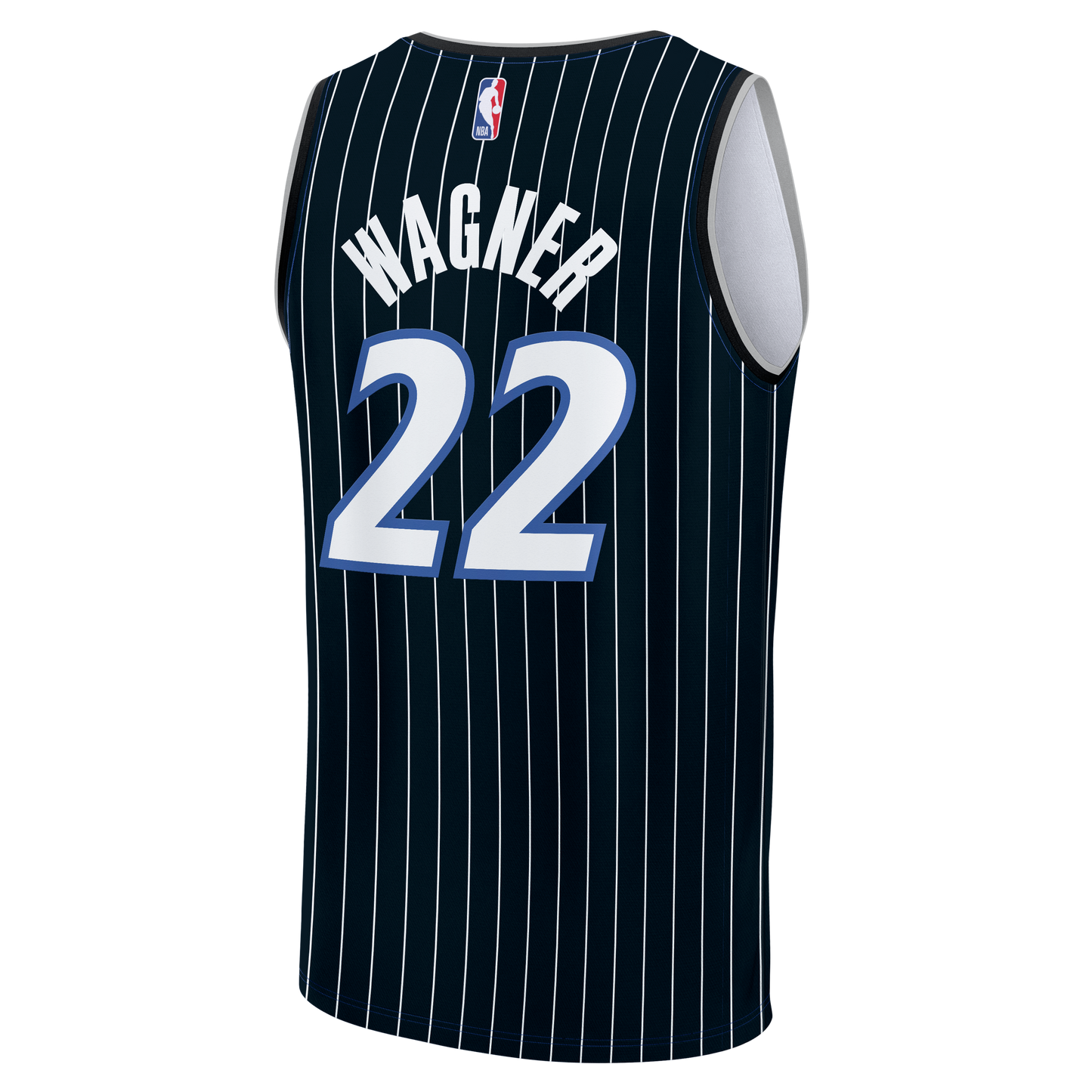 Men's Orlando Magic Franz Wagner Fanatics Black Fast Break Jersey - Statement Edition