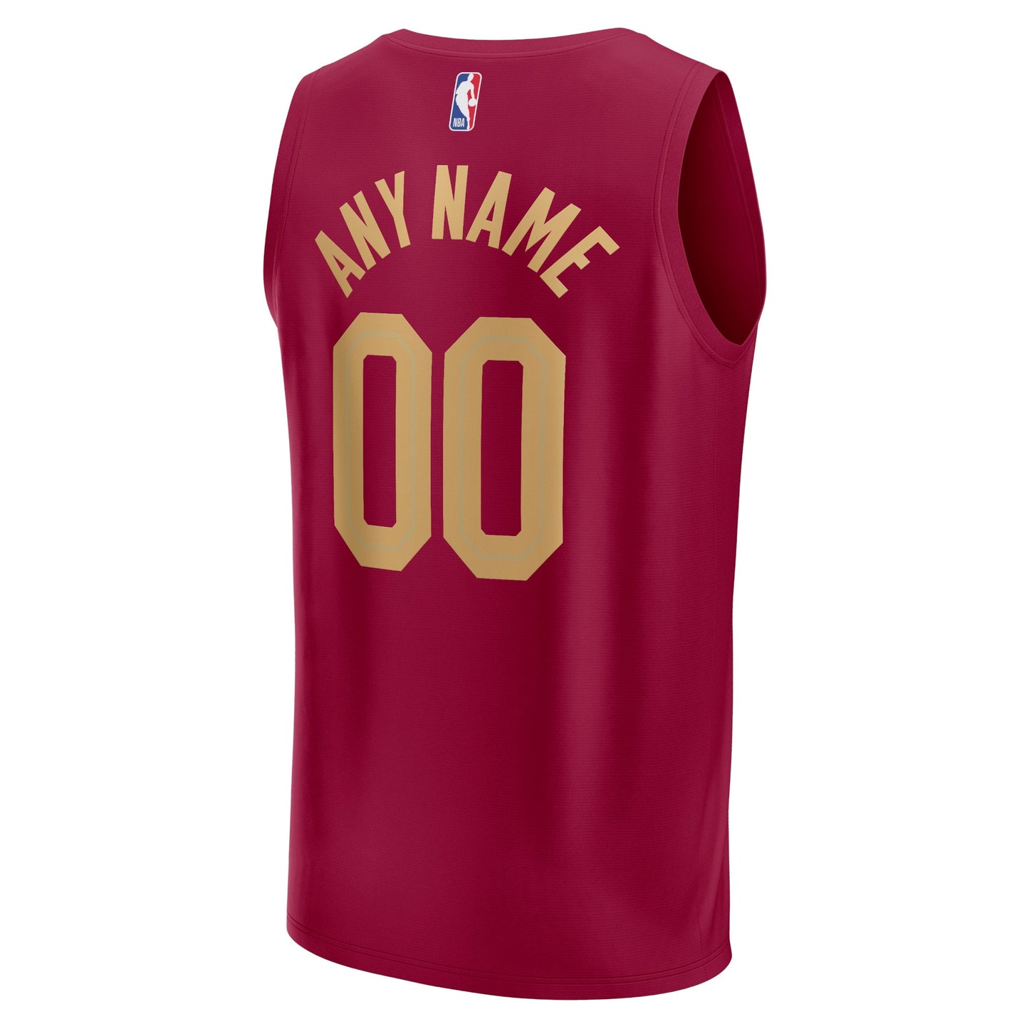 Youth Cleveland Cavaliers Fanatics Maroon Fast Break Custom Jersey - Icon Edition