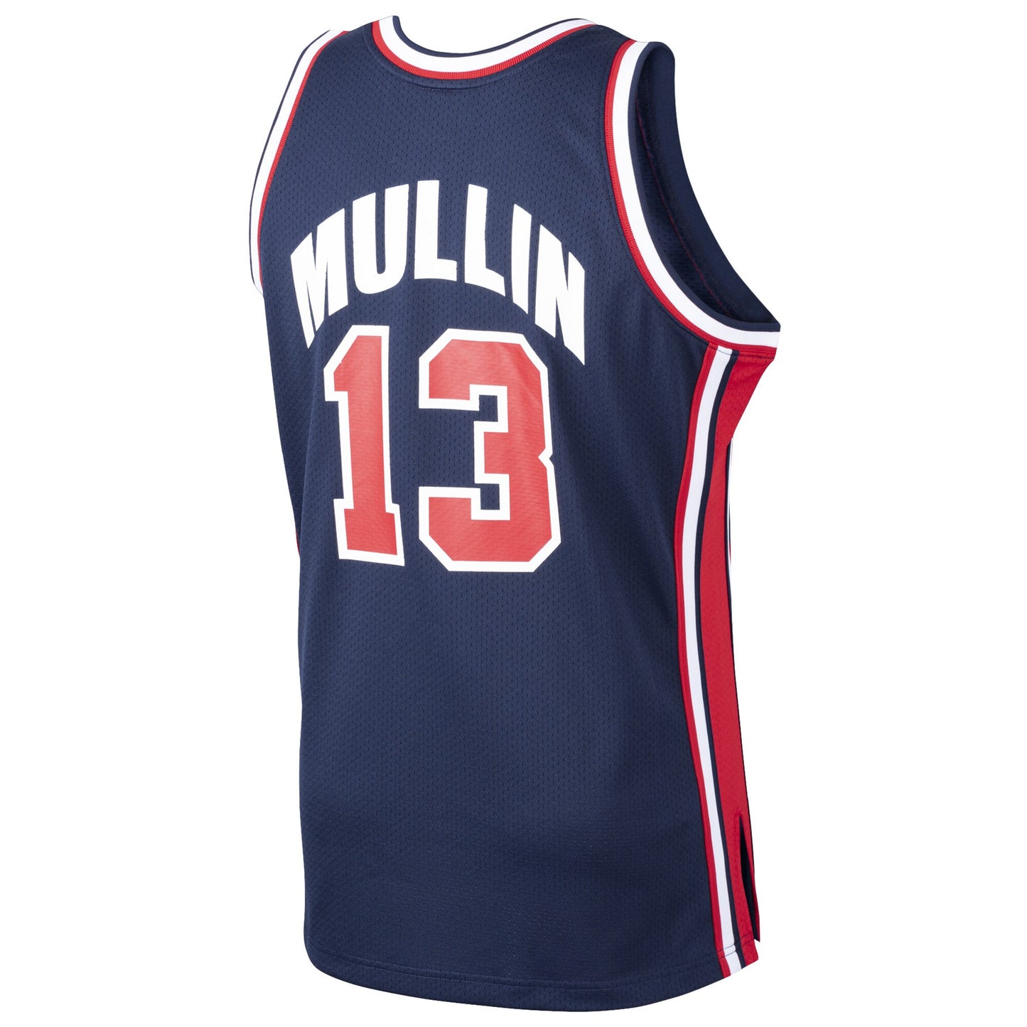 Men's USA Basketball Chris Mullin Mitchell & Ness Navy 1992 Dream Team Authentic Jersey