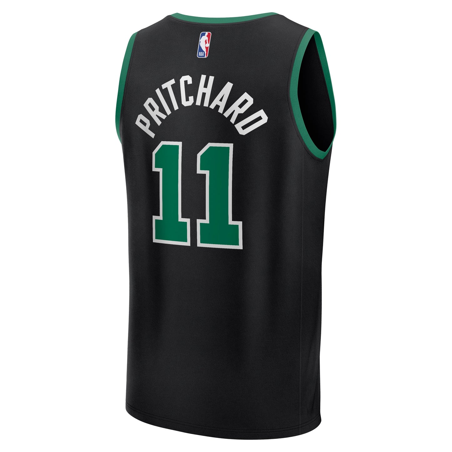 Men's Boston Celtics Payton Pritchard Fanatics Black Fast Break Replica Player Jersey - Statement Edition