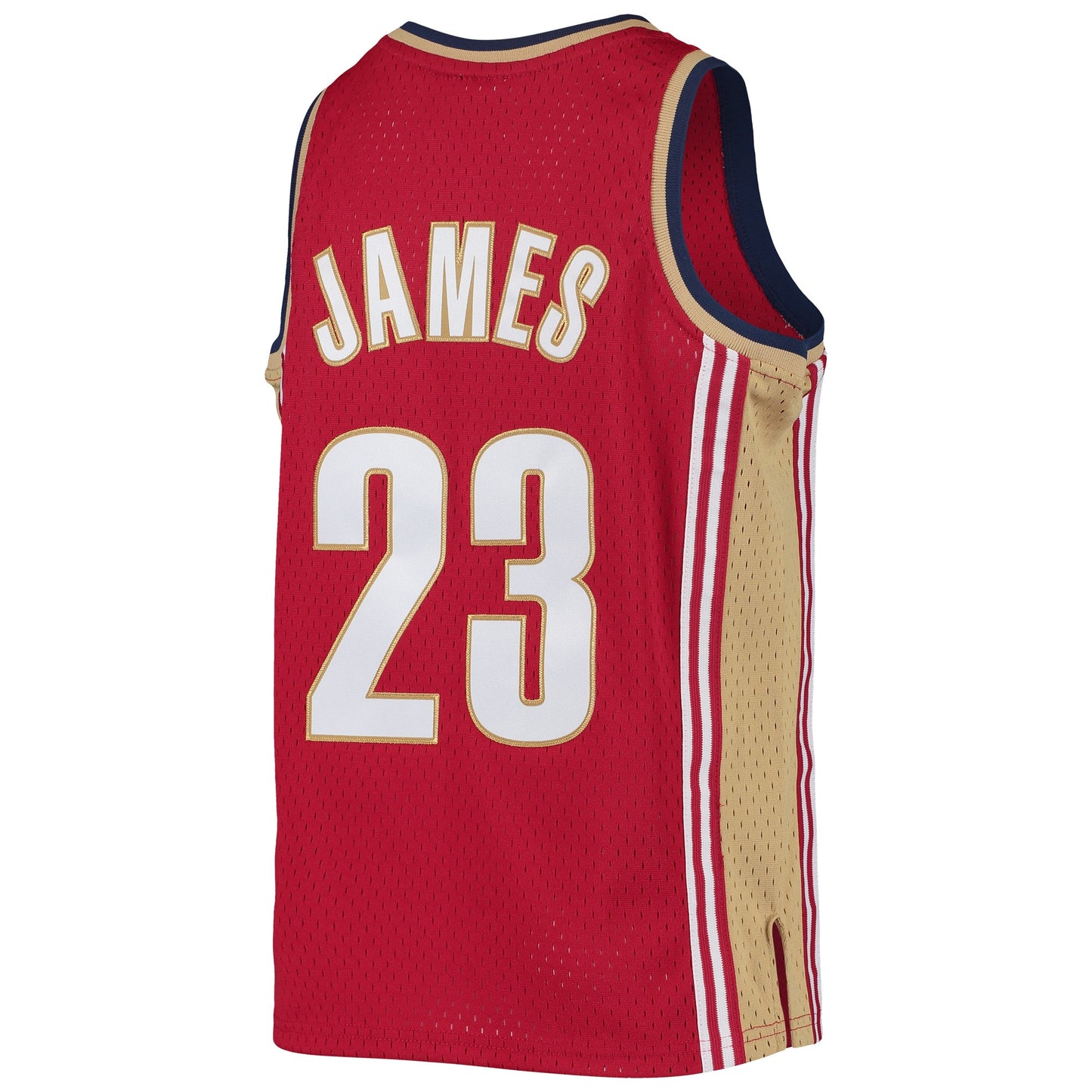 Youth Cleveland Cavaliers LeBron James Mitchell & Ness Wine 2003-04 Hardwood Classics Swingman Jersey