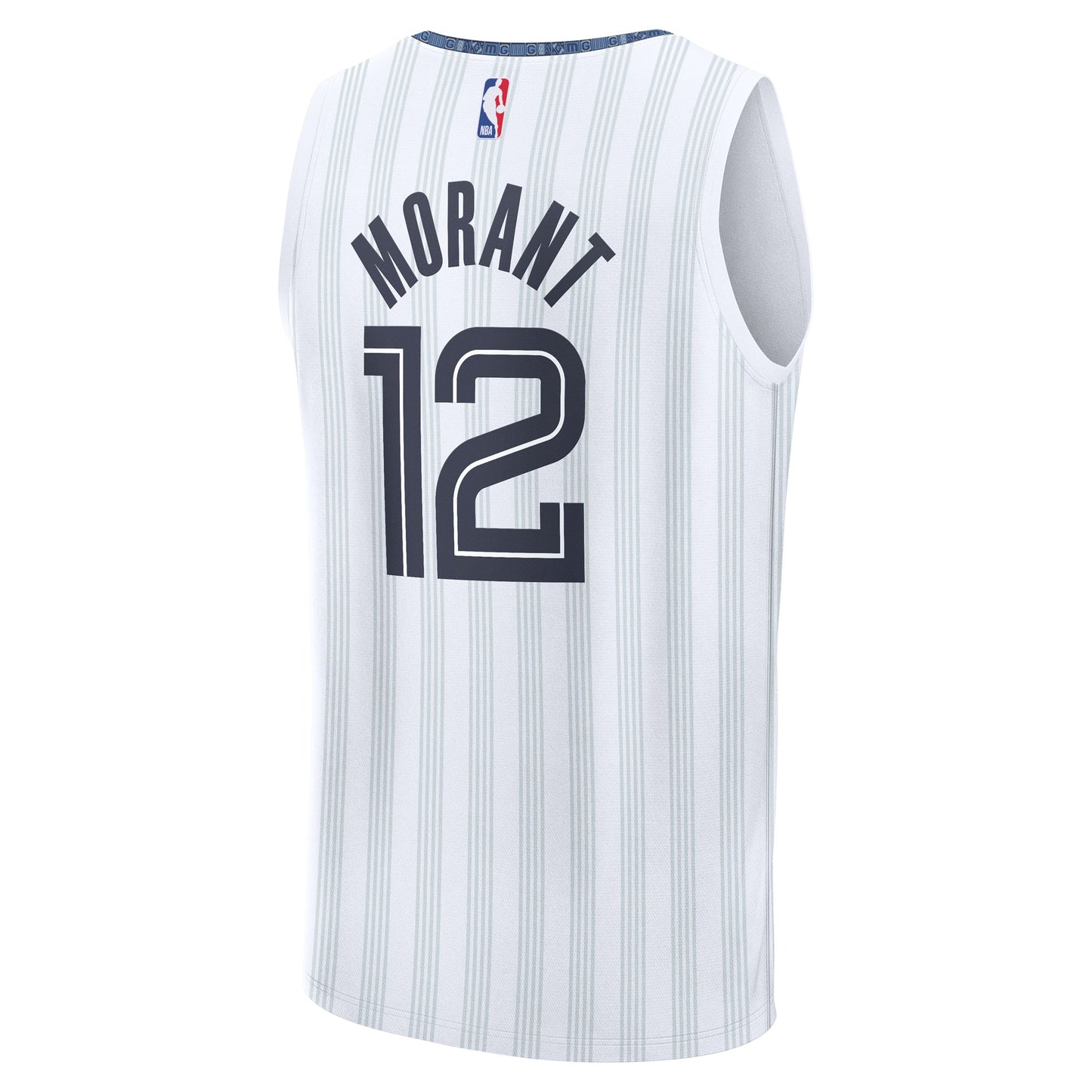 Youth Memphis Grizzlies Ja Morant Fanatics White 2025/26 City Edition Fast Break Jersey