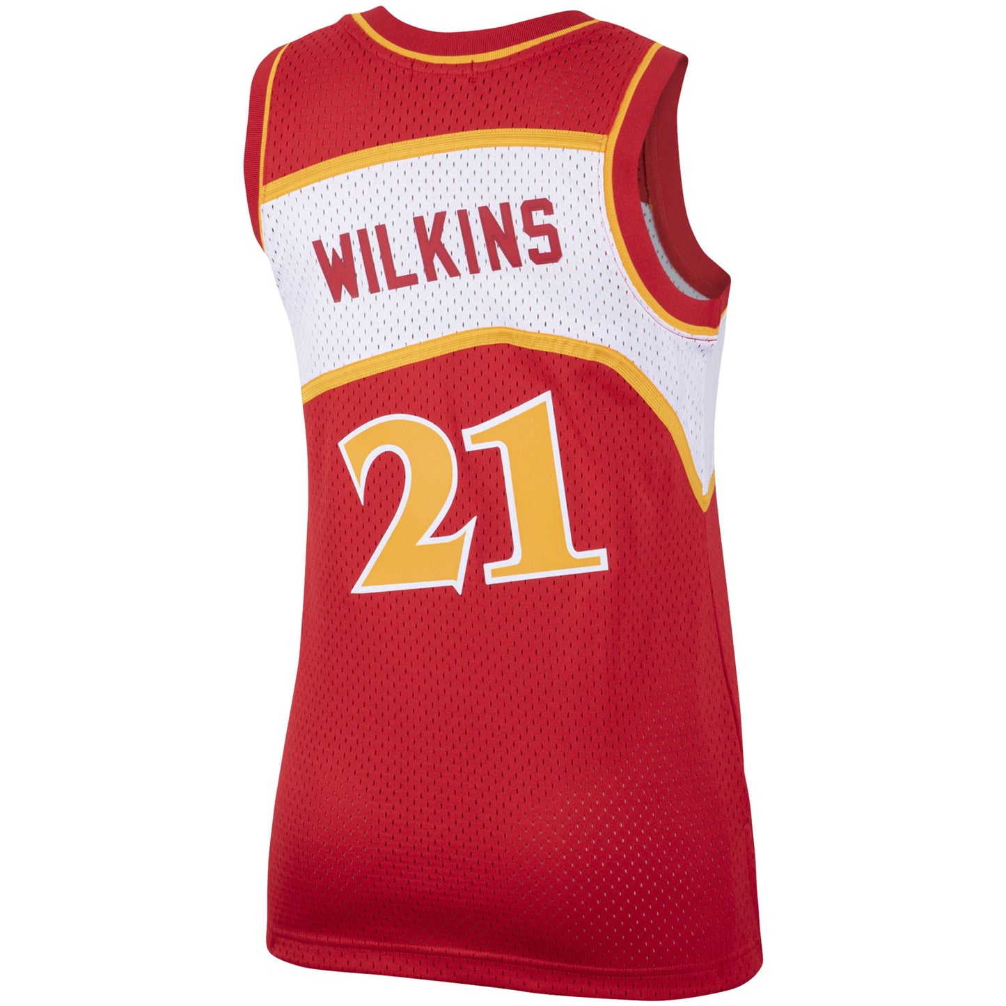Women's Atlanta Hawks Dominique Wilkins Mitchell & Ness Red Hardwood Classics Swingman Jersey