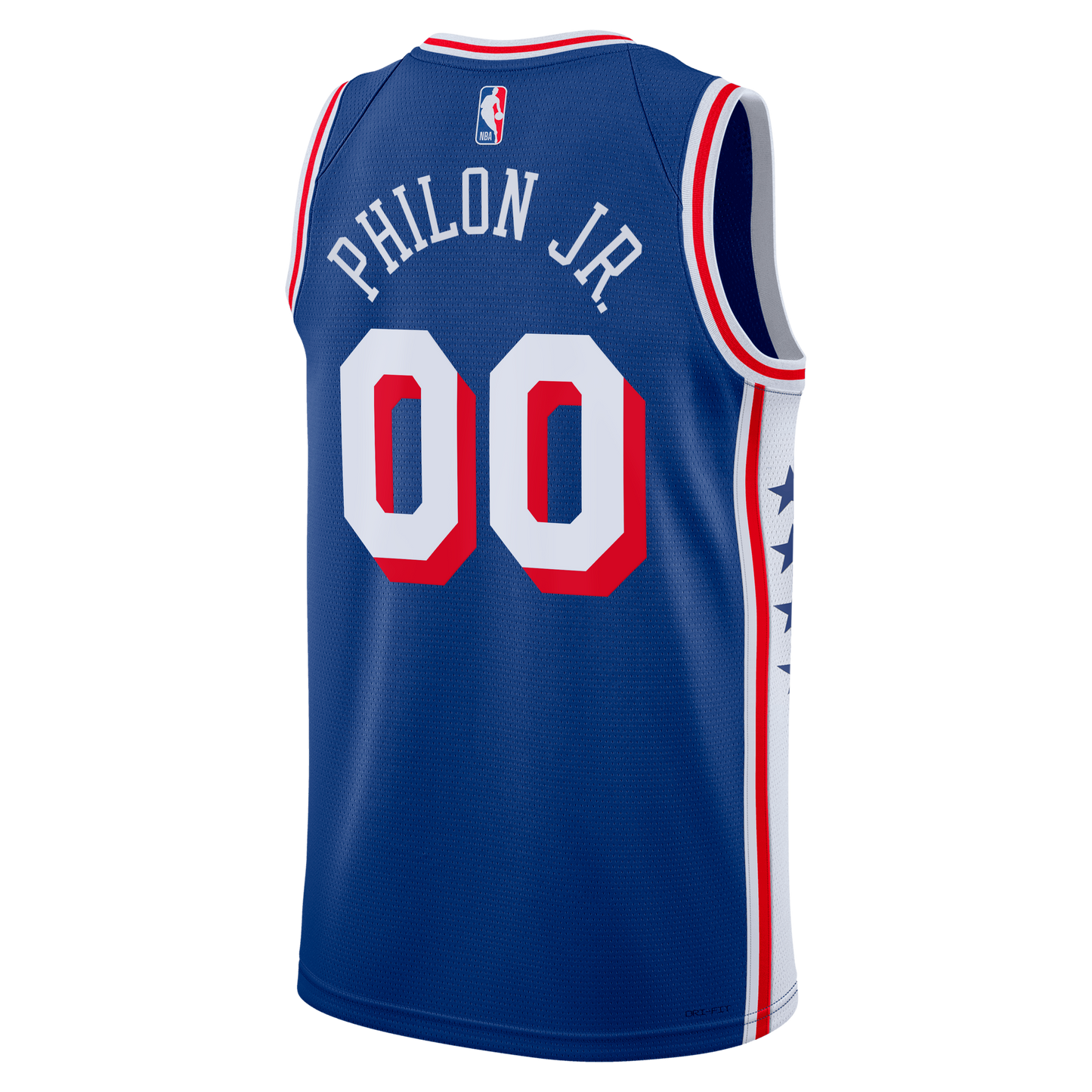 Unisex Philadelphia 76ers Labaron Philon Jr. Nike Royal Swingman Jersey - Icon Edition