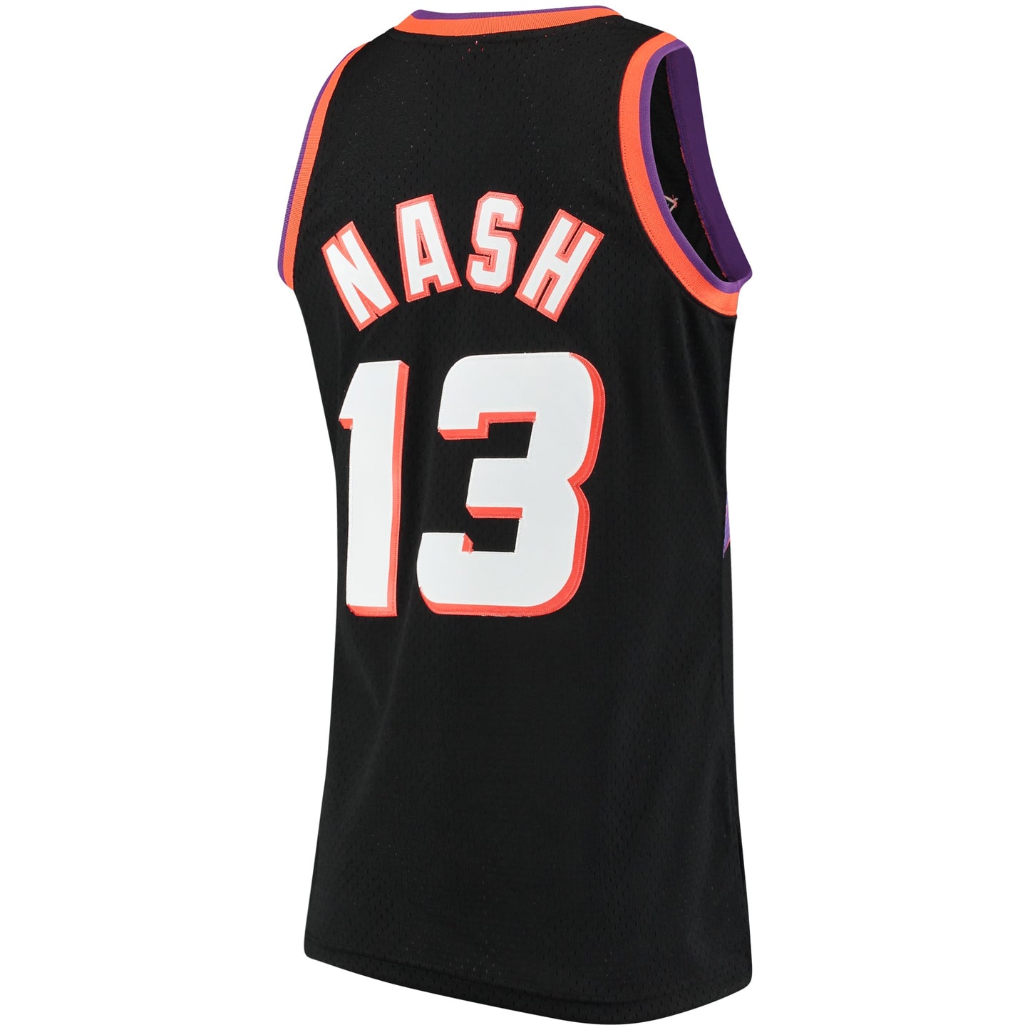 Men's Phoenix Suns Steve Nash Mitchell & Ness Black 1996/97 Hardwood Classics Swingman Jersey
