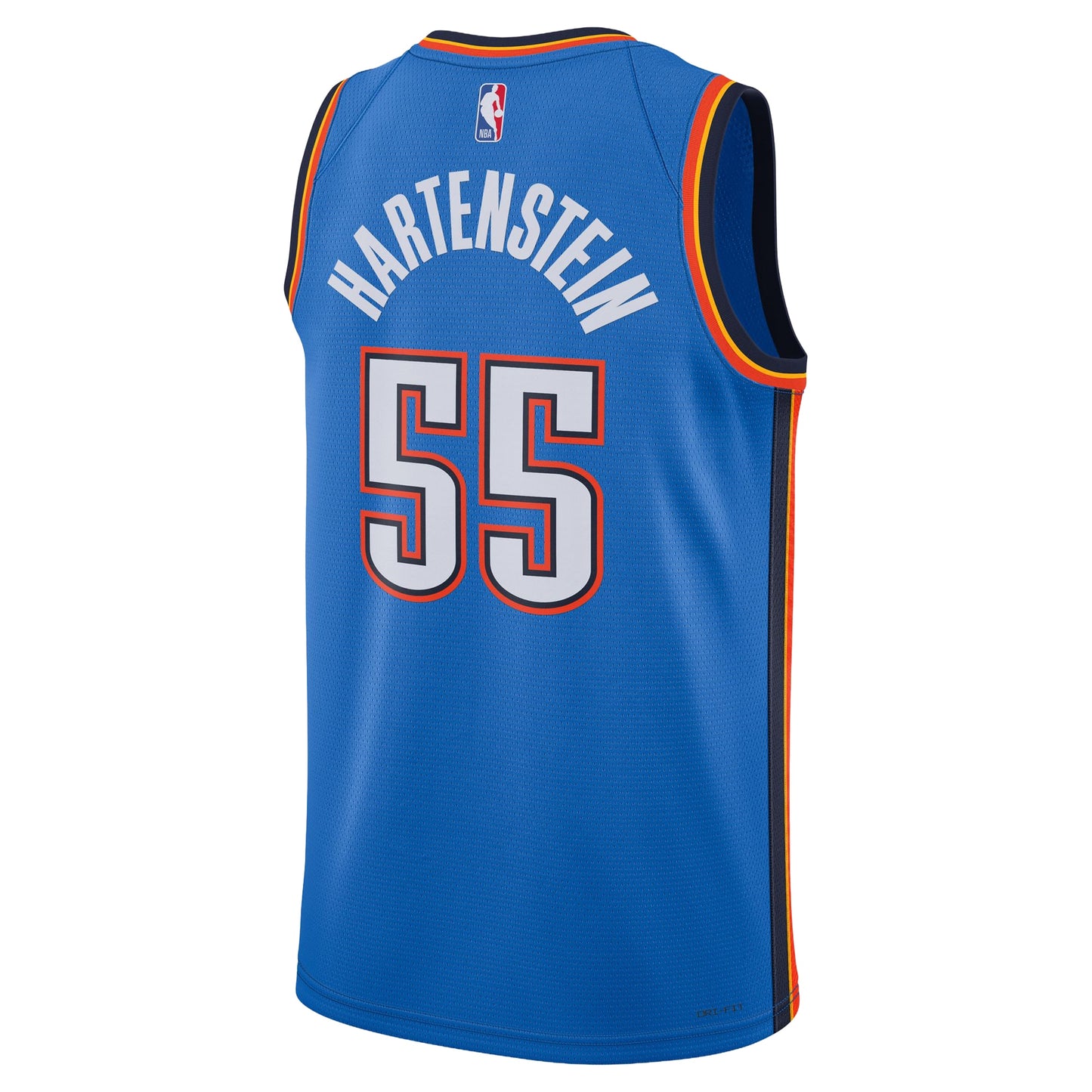 Unisex Oklahoma City Thunder Isaiah Hartenstein Nike Blue Swingman Jersey - Icon Edition