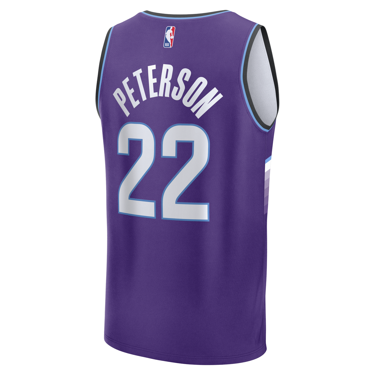 Men's Utah Jazz Darryn Peterson Fanatics Purple 2026 NBA Draft First Round Pick Fast Break Jersey - Icon Edition