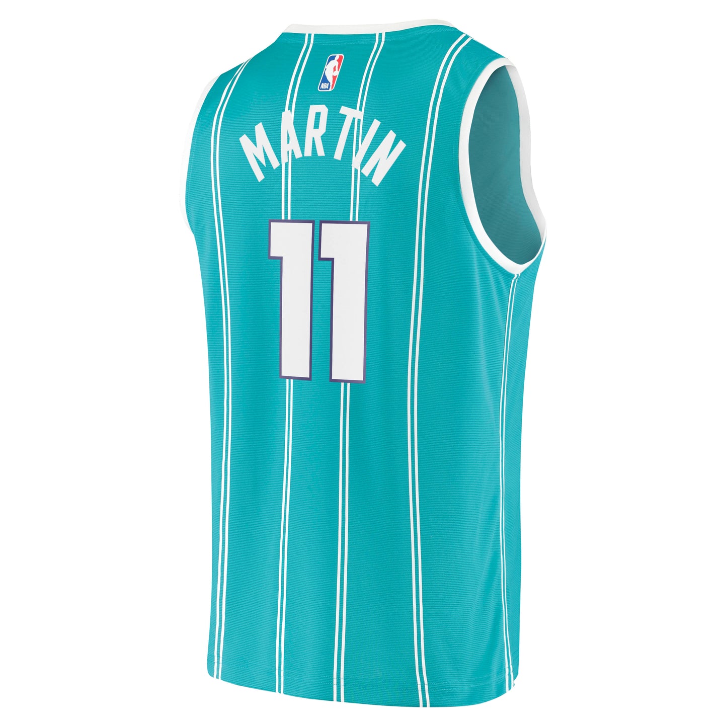 Men's Charlotte Hornets Cody Martin Fanatics Teal Fast Break Replica Jersey - Icon Edition