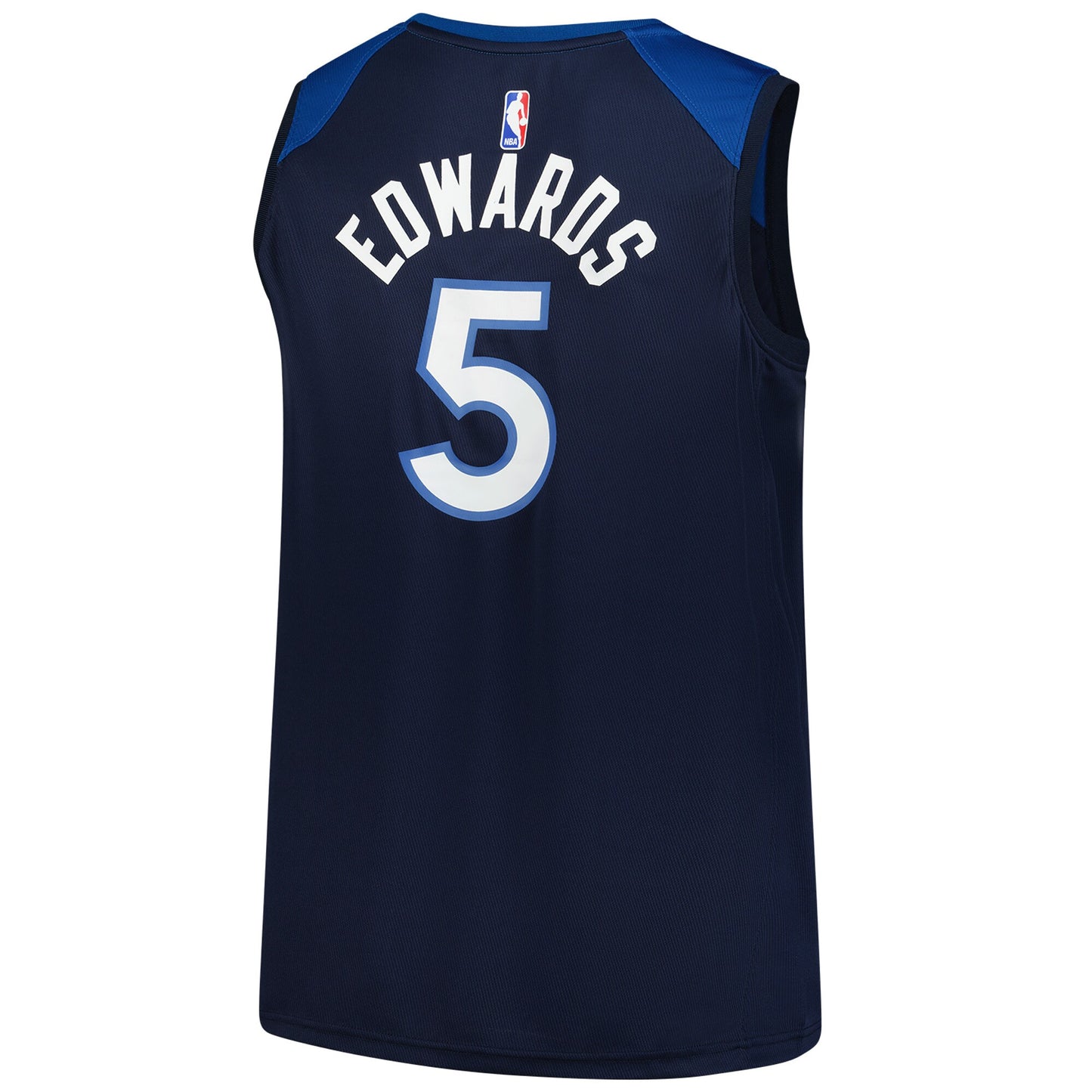 Men's Minnesota Timberwolves Anthony Edwards Fanatics Navy Big & Tall Fast Break Jersey - Icon Edition