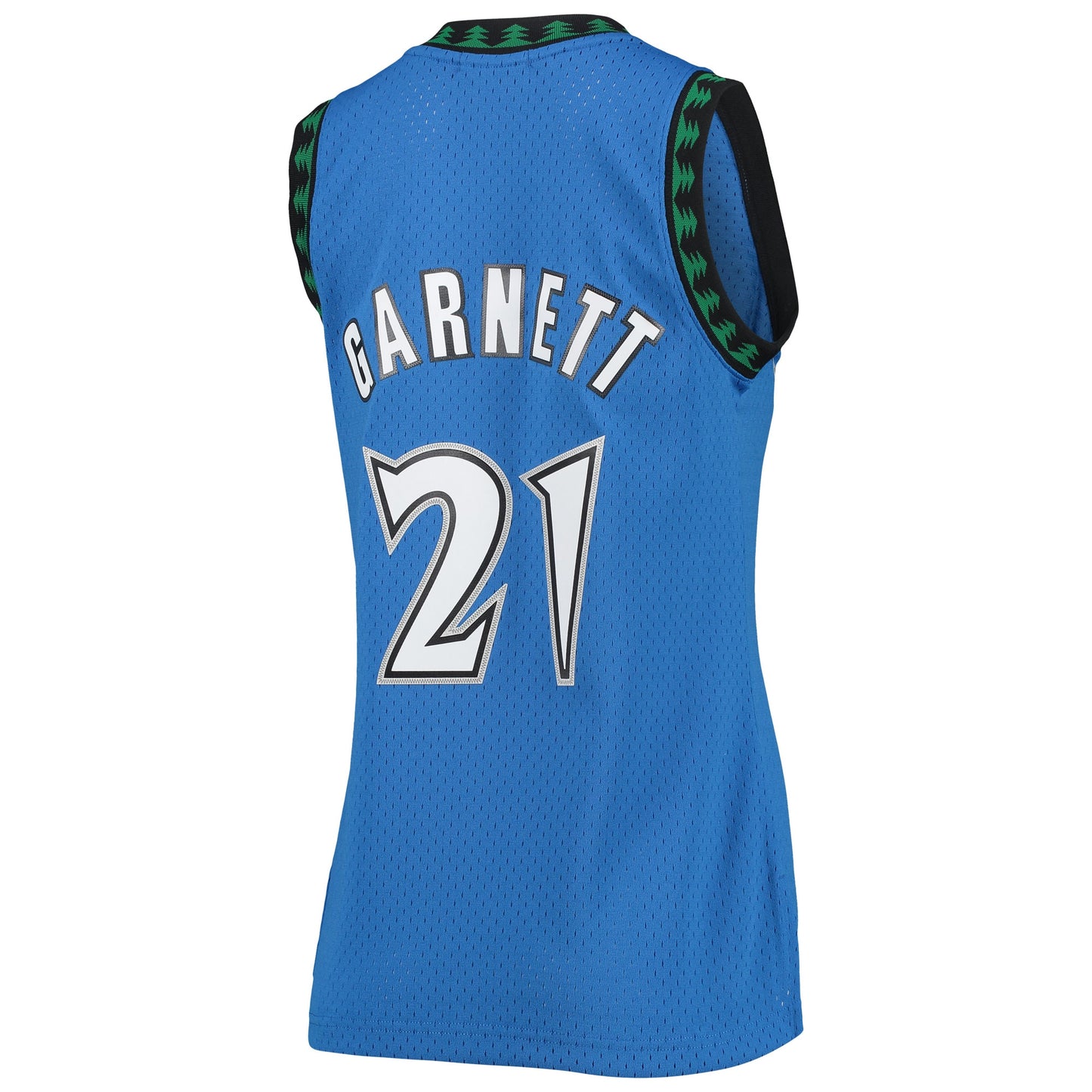Women's Minnesota Timberwolves Kevin Garnett Mitchell & Ness Blue Hardwood Classics Swingman Jersey
