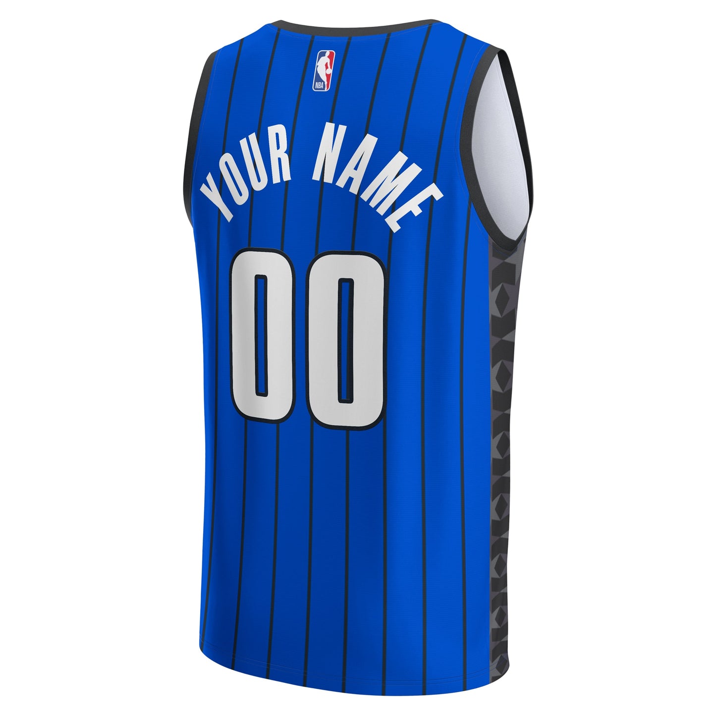 Men's Orlando Magic Fanatics Blue Fast Break Custom Jersey - Statement Edition
