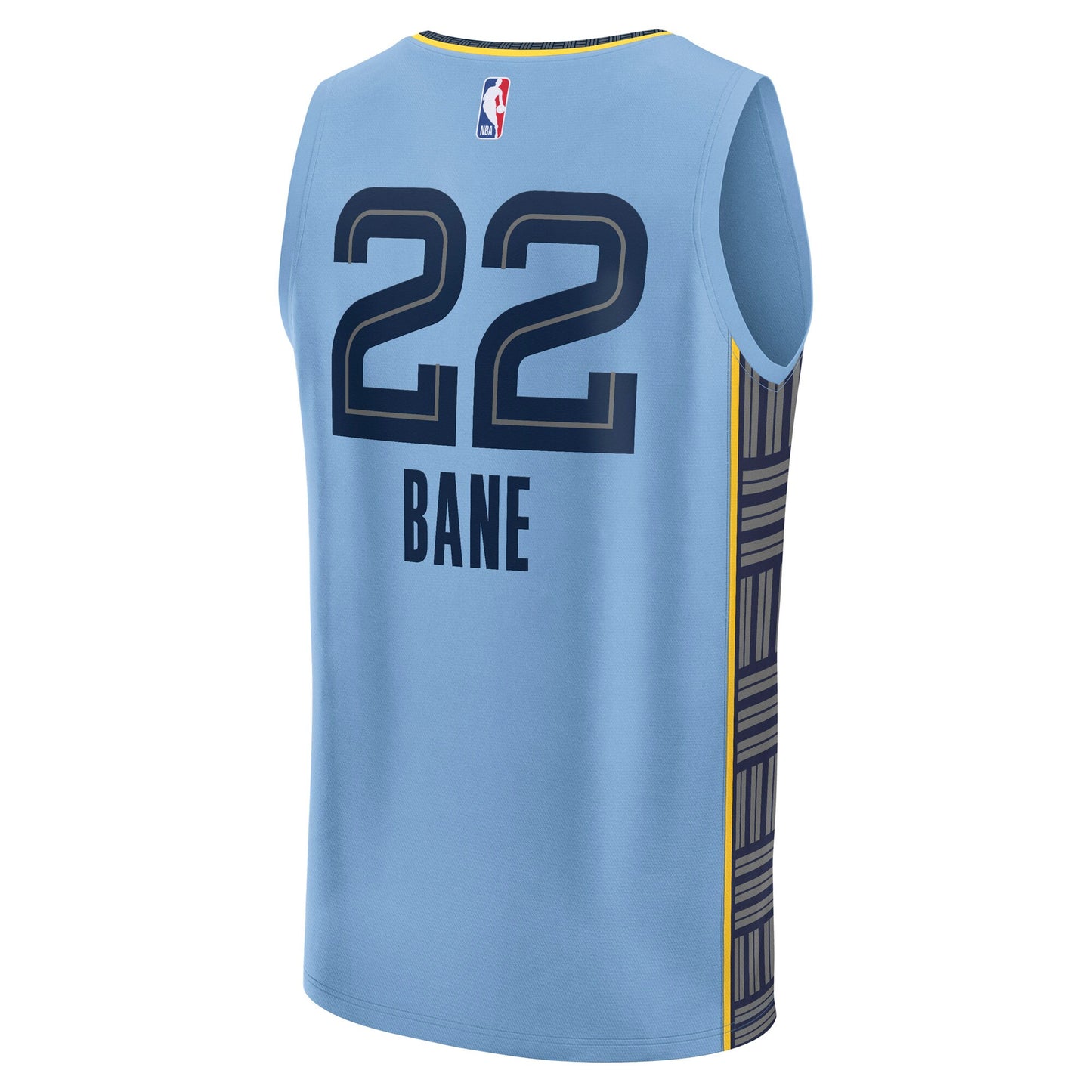 Men's Memphis Grizzlies Desmond Bane Fanatics Light Blue Fast Break Replica Player Jersey - Statement Edition