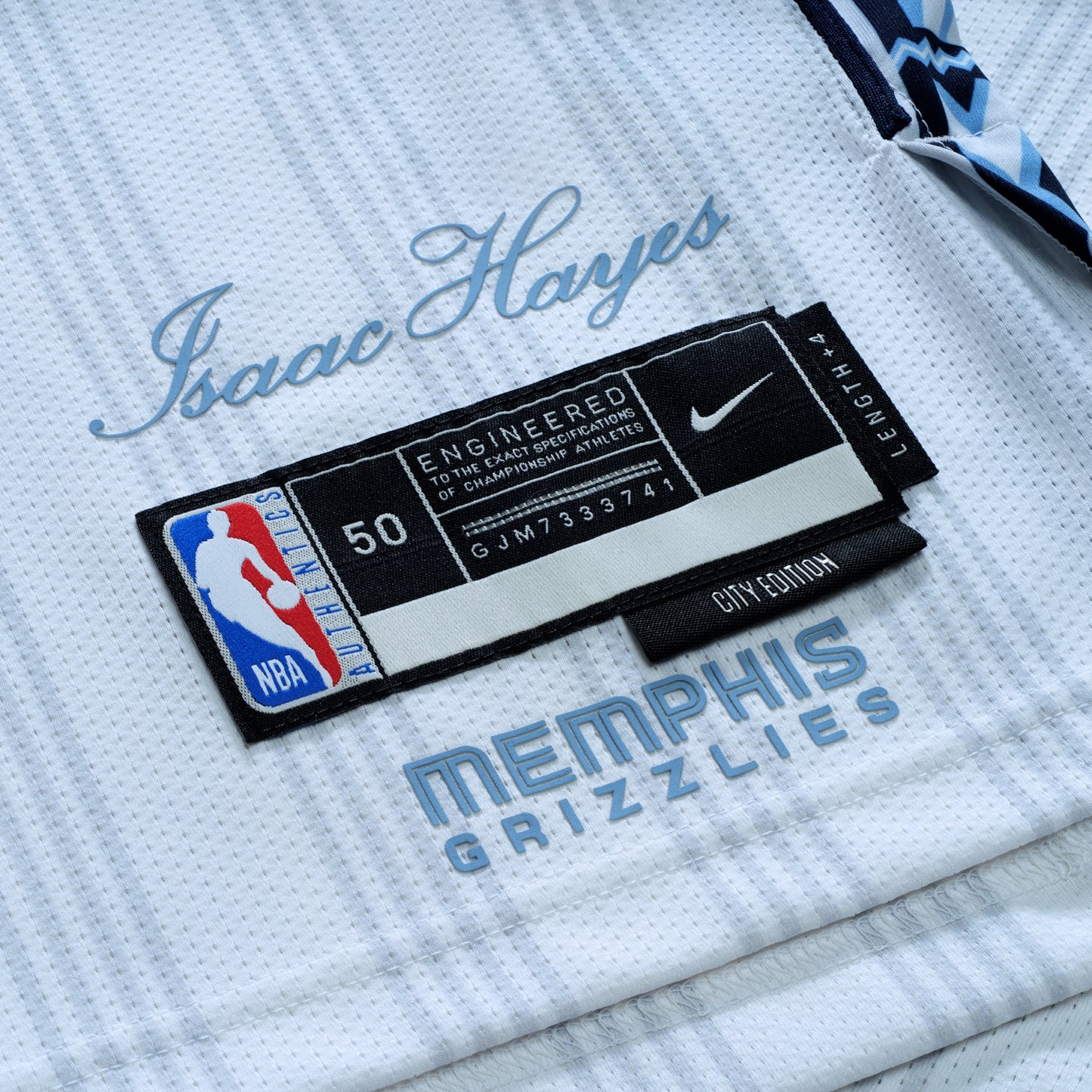 Unisex Memphis Grizzlies Ja Morant Nike White 2025/26 Authentic Jersey - City Edition