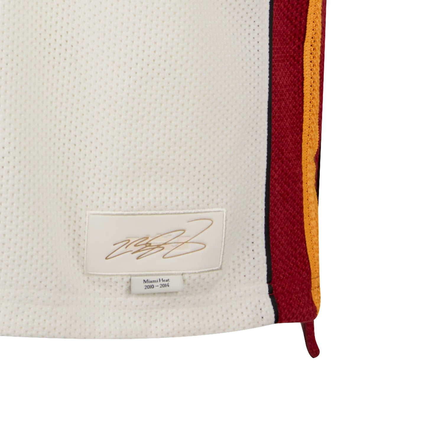 Unisex Miami Heat LeBron James Nike Cream Forever King Reserve Authentic Jersey
