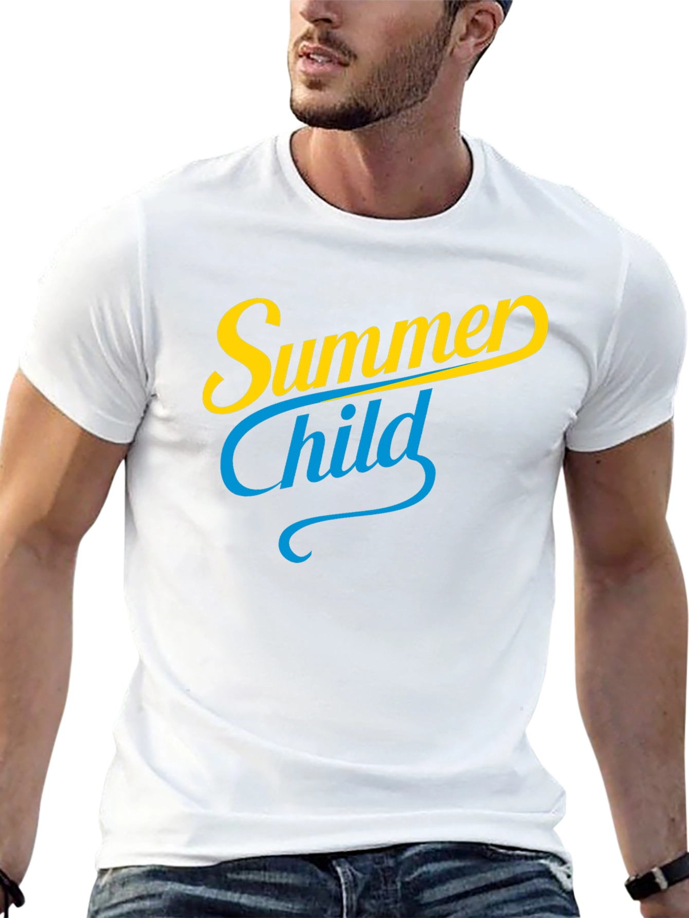 Summer Child Black T-Shirt